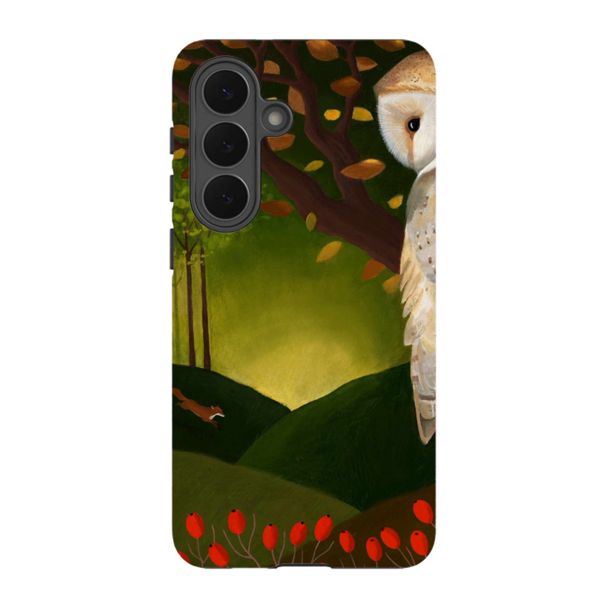 Samsung Tough Case - Autumn Owl And Fox By Bex Parkin