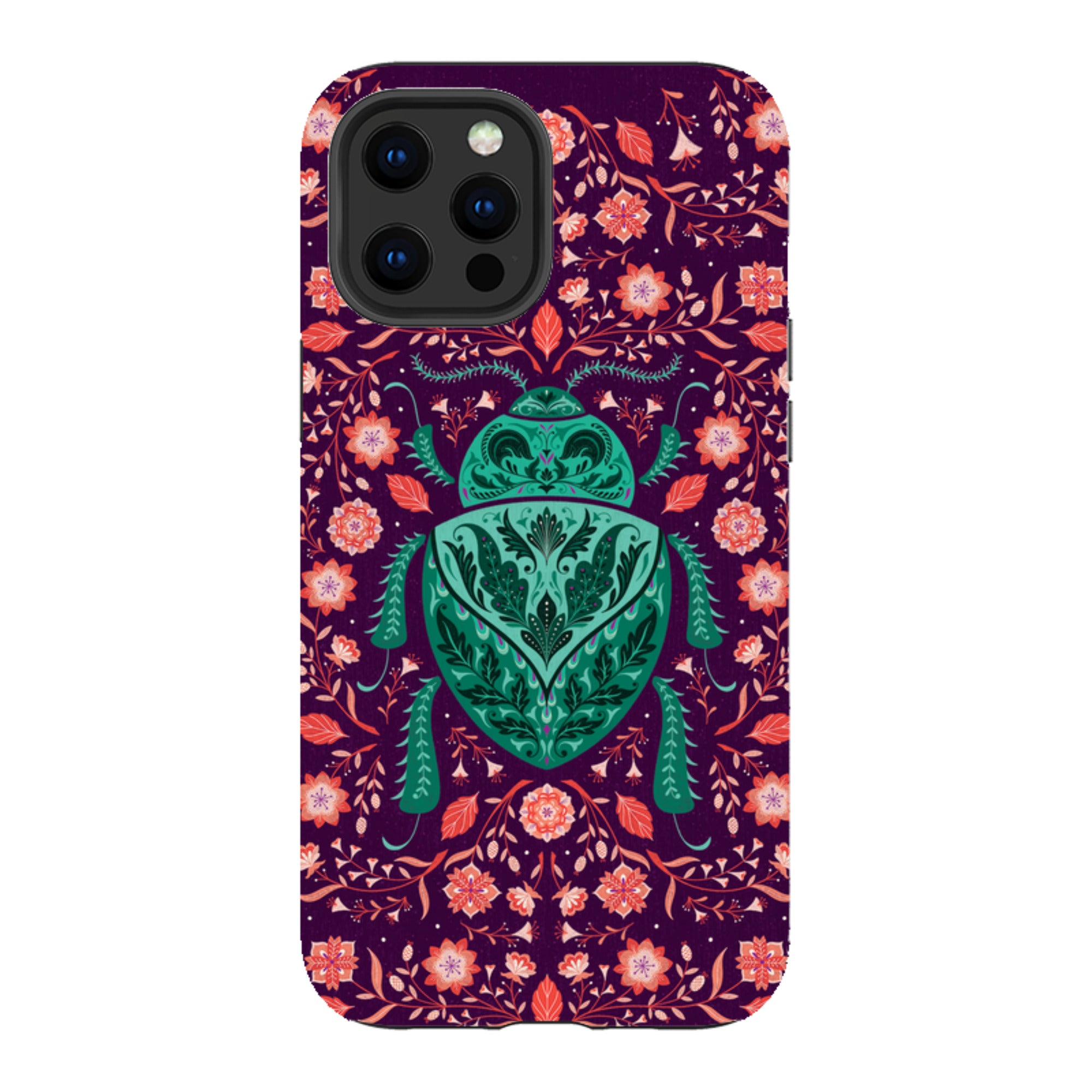iPhone Tough Case - Beetle By Jenny Zemanek