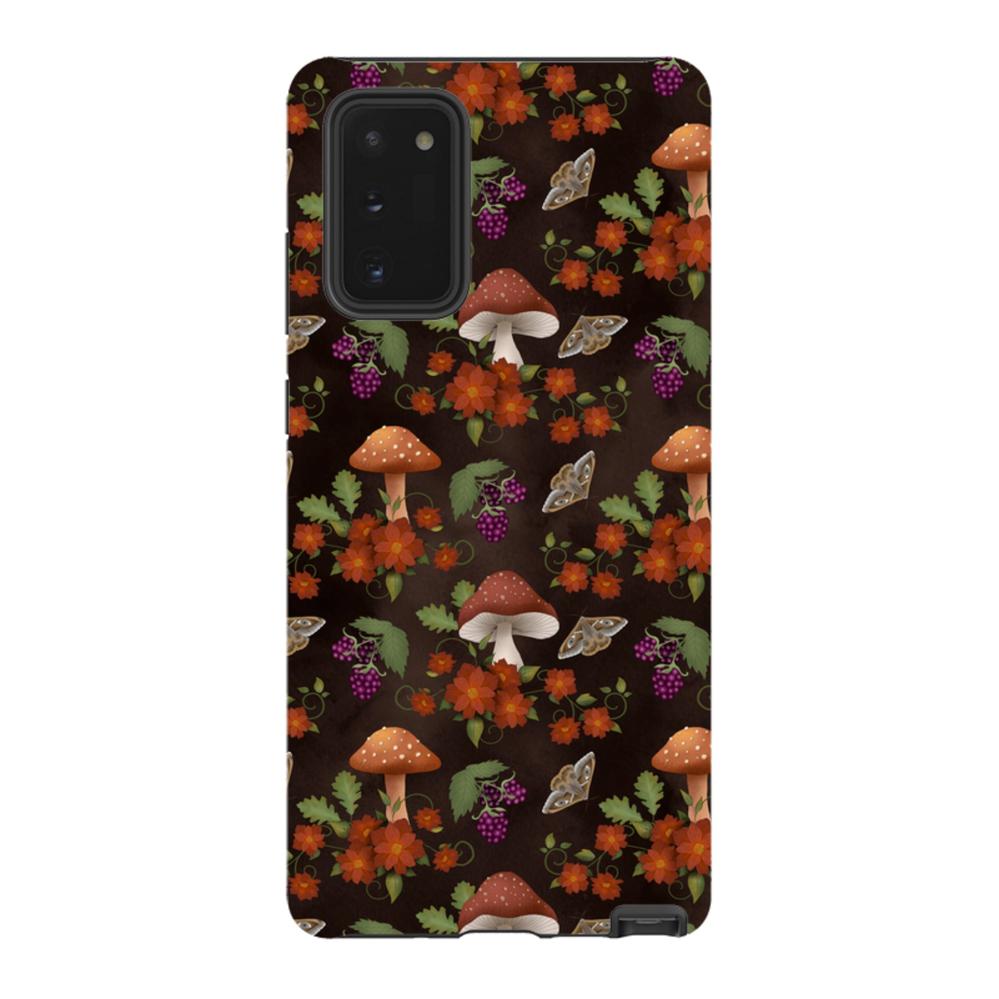 Samsung Tough Case -Mushroom Floral