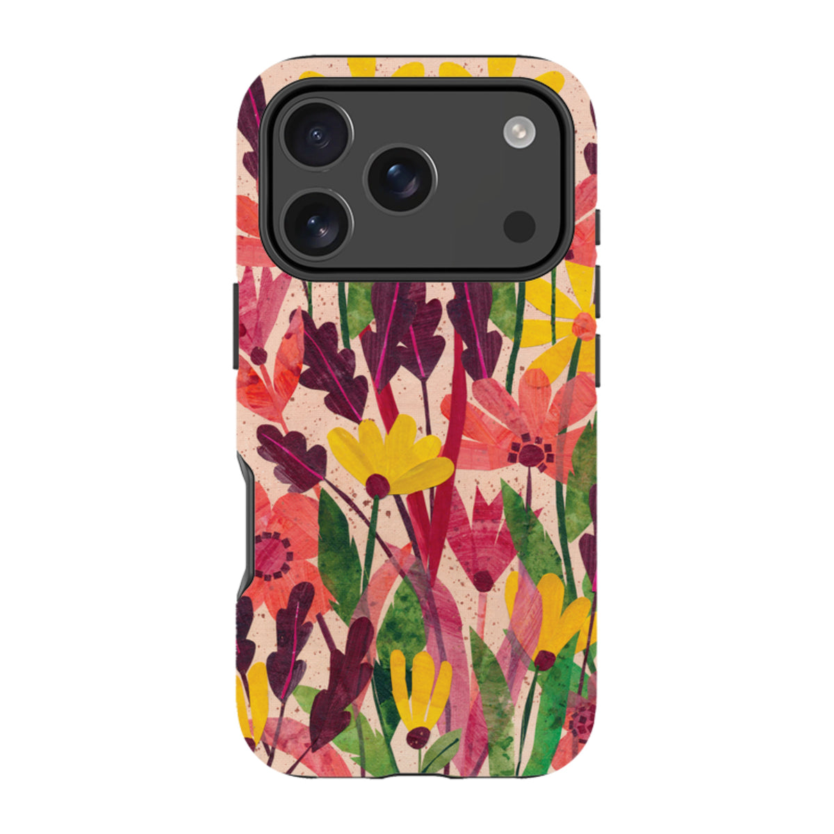 iPhone Tough Case - Dried Flowers By Tracey English