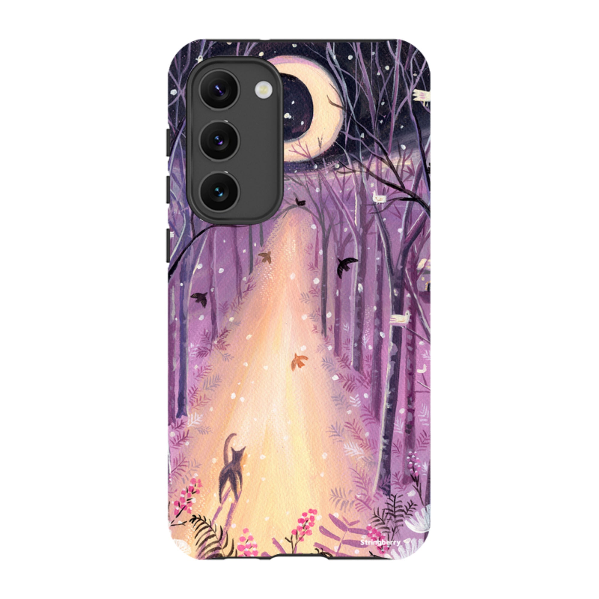 Samsung Tough Case - Forest Cat By Mary Stubberfield