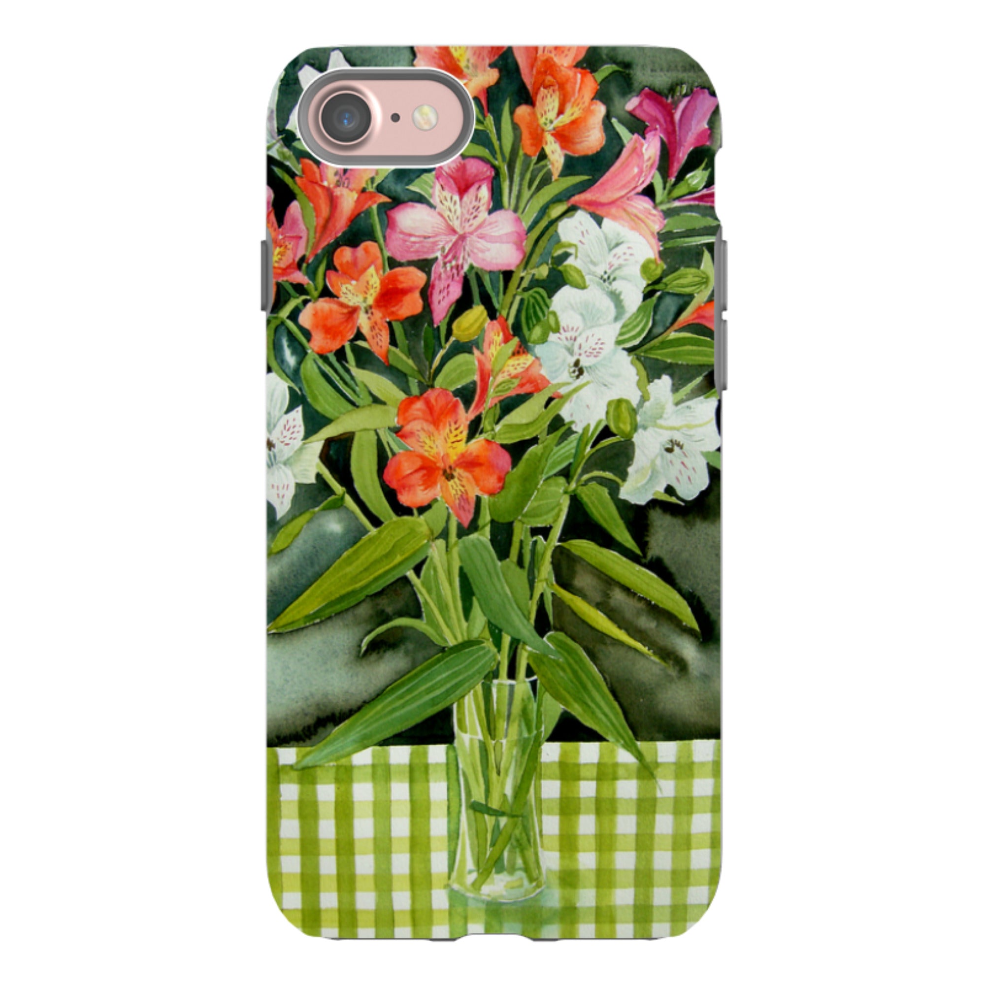 iPhone Tough Case - Fresias By Mary Stubberfield