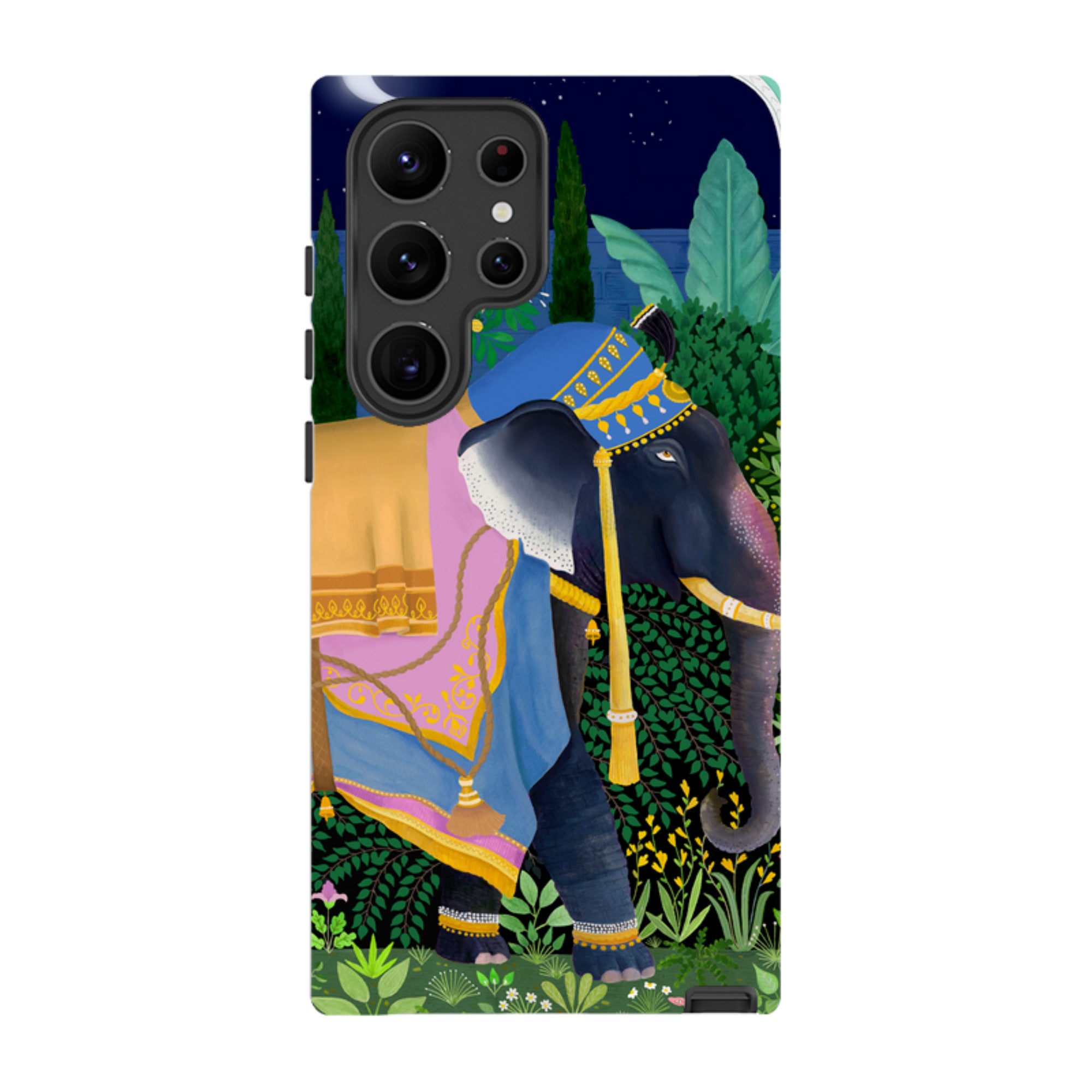 Samsung Tough Case - Indian Elephant By Bex Parkin