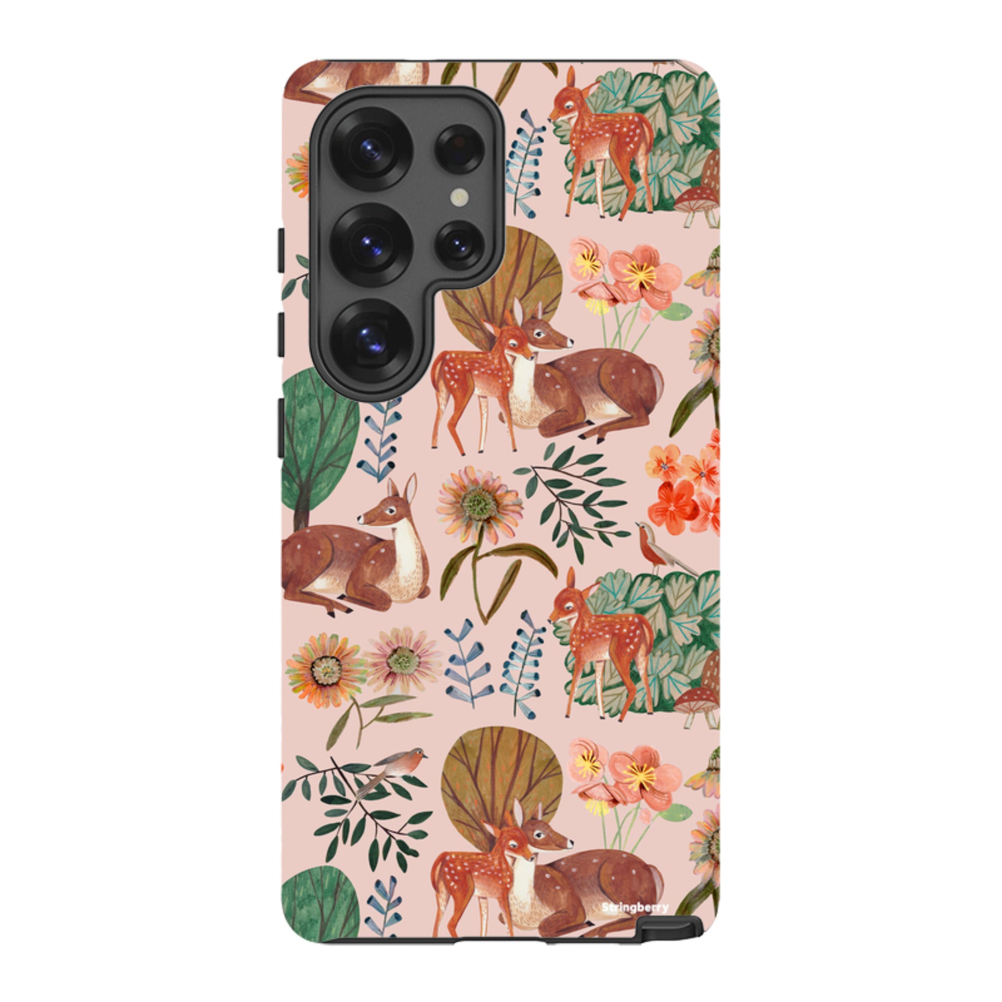 Samsung Tough Case - Deer Pattern By Caroline Bonne Muller