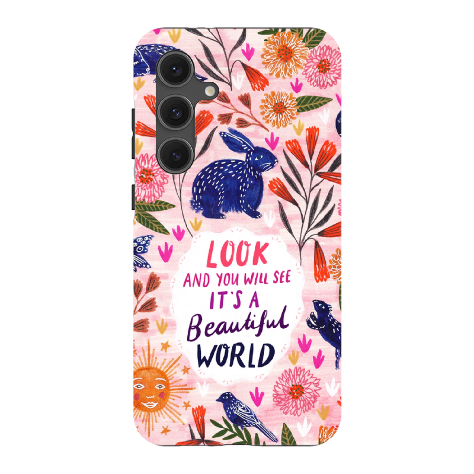 Samsung Tough Case - Beautiful World By Lee Foster Wilson