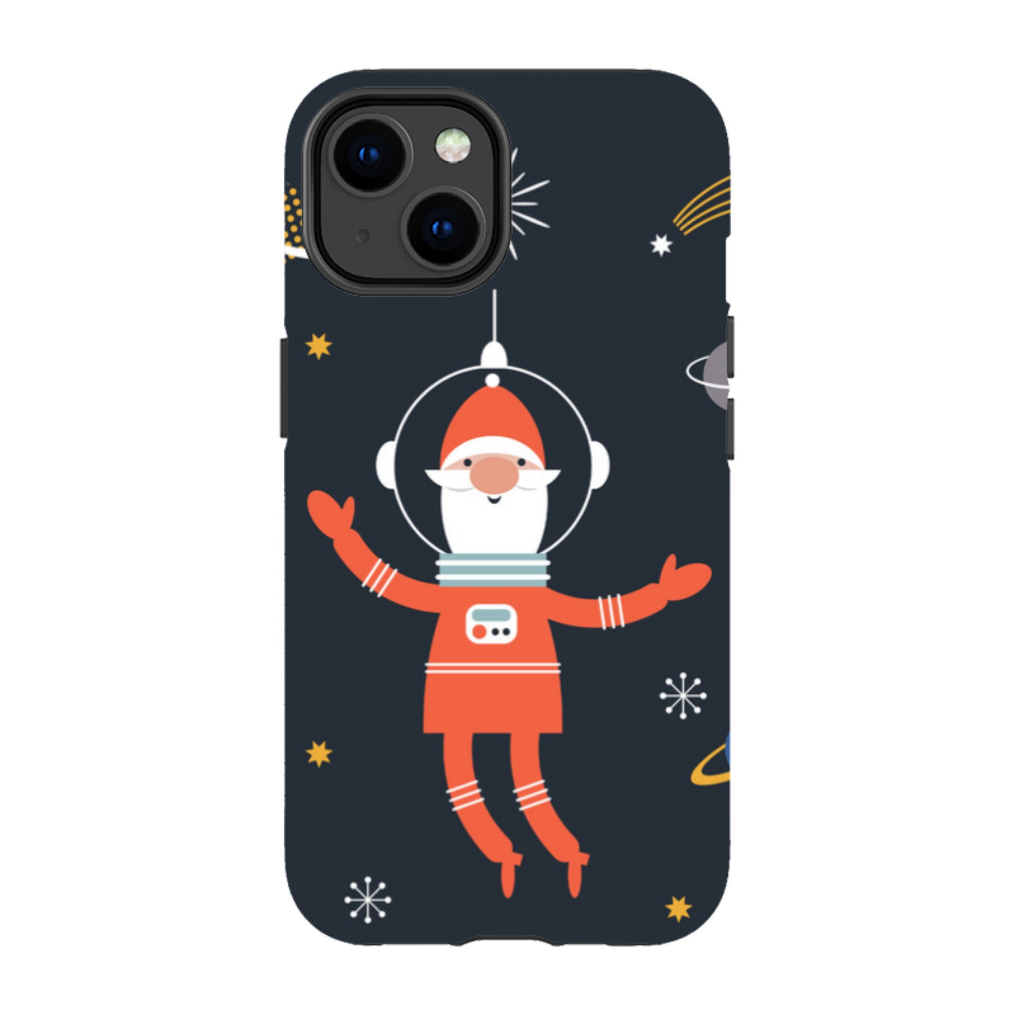iPhone Tough Case - Cosmic Santa