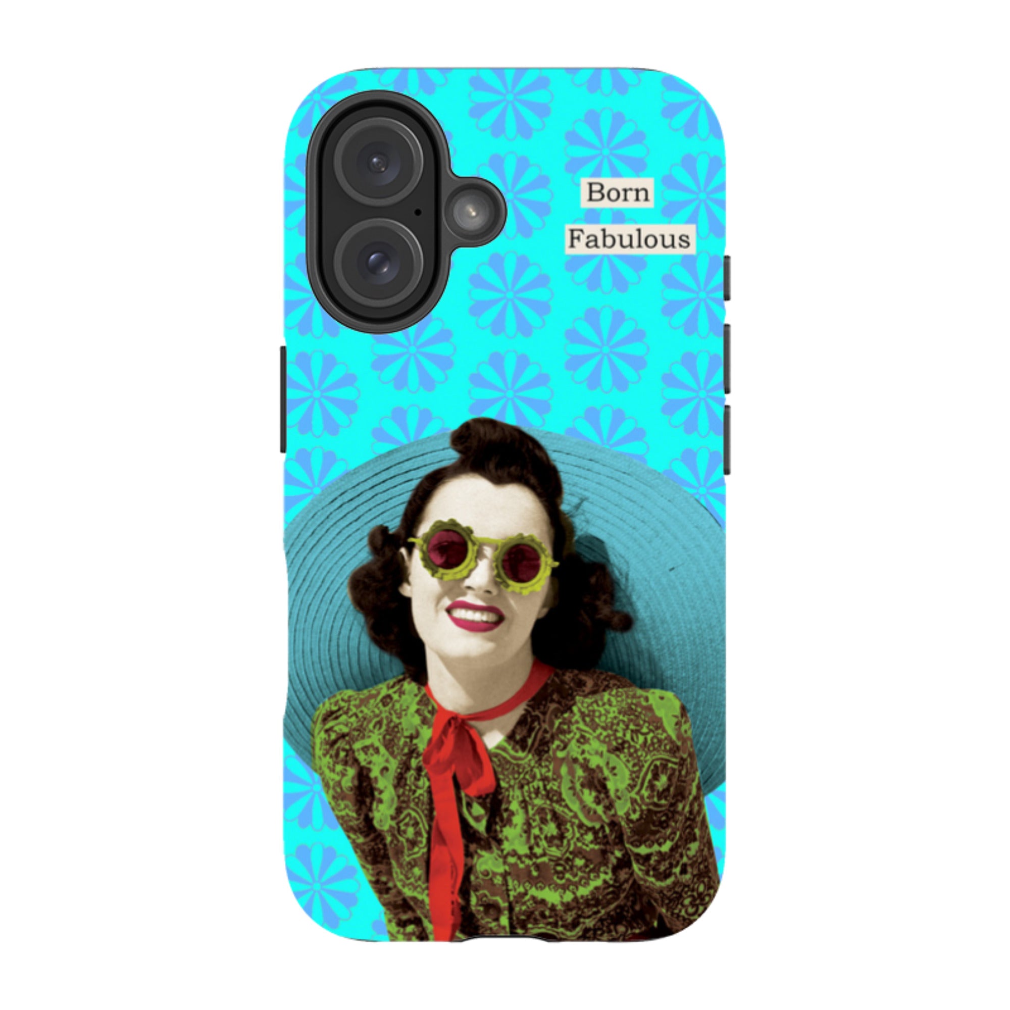 iPhone Tough Case - Born Fabulous By Clare Jordan