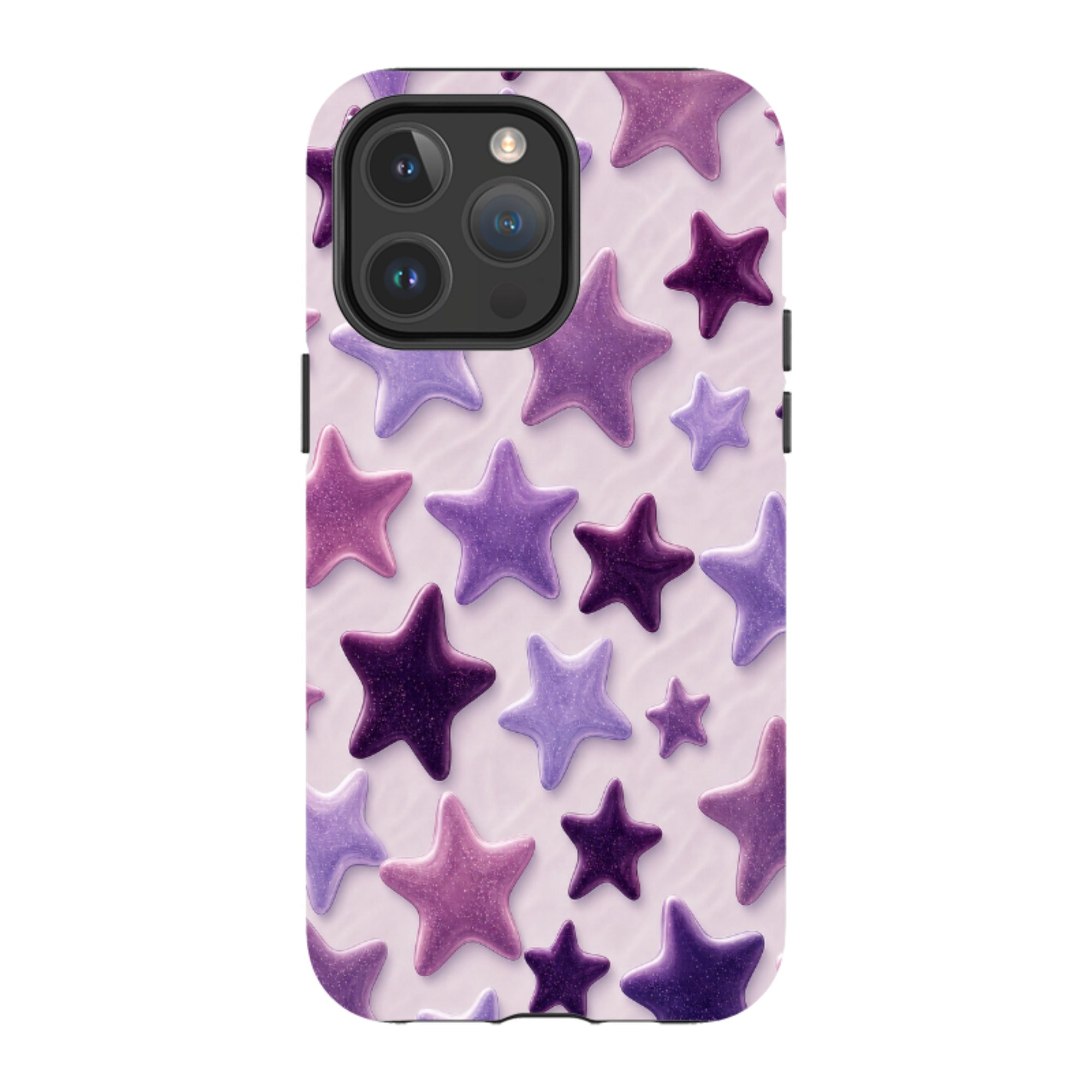 iPhone MagSafe Tough Case - Lavender Purple Star