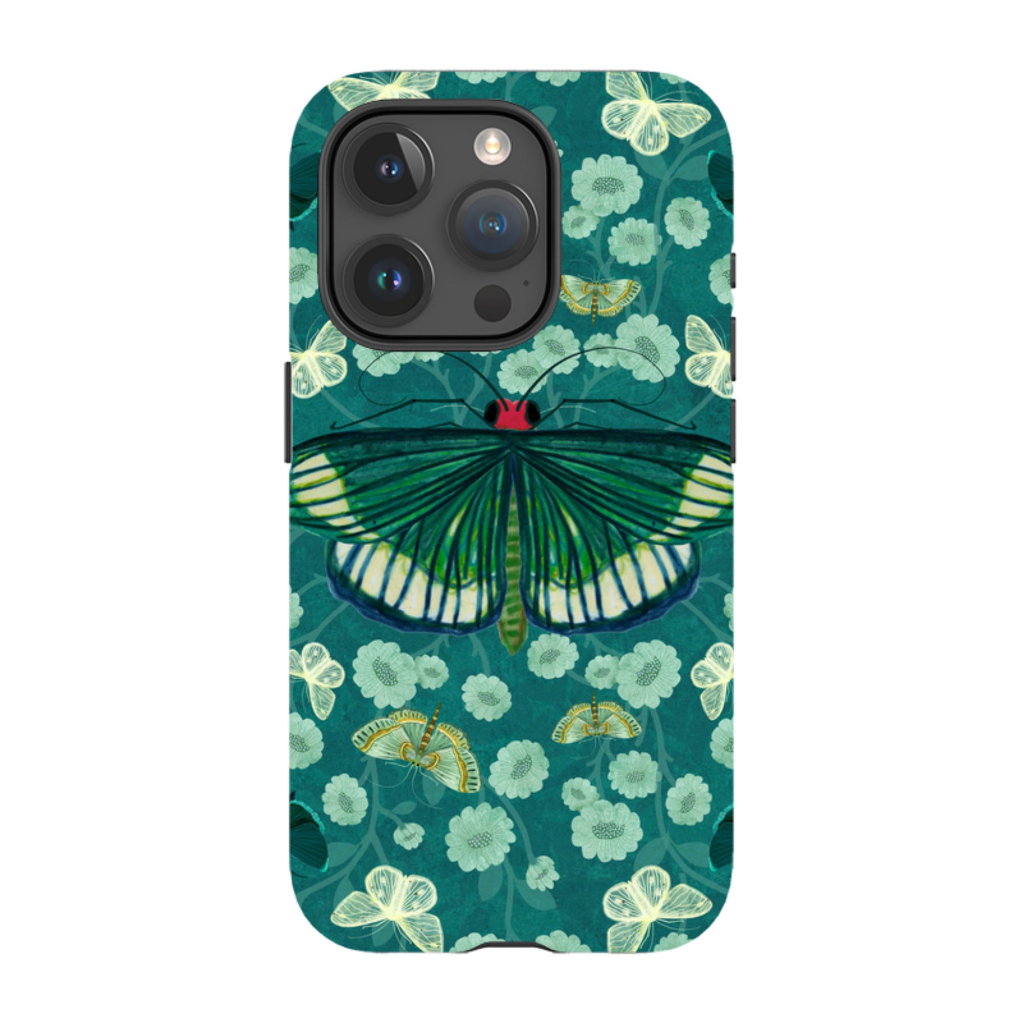 iPhone Tough Case - Big Moth 2 By Katherine Quinn