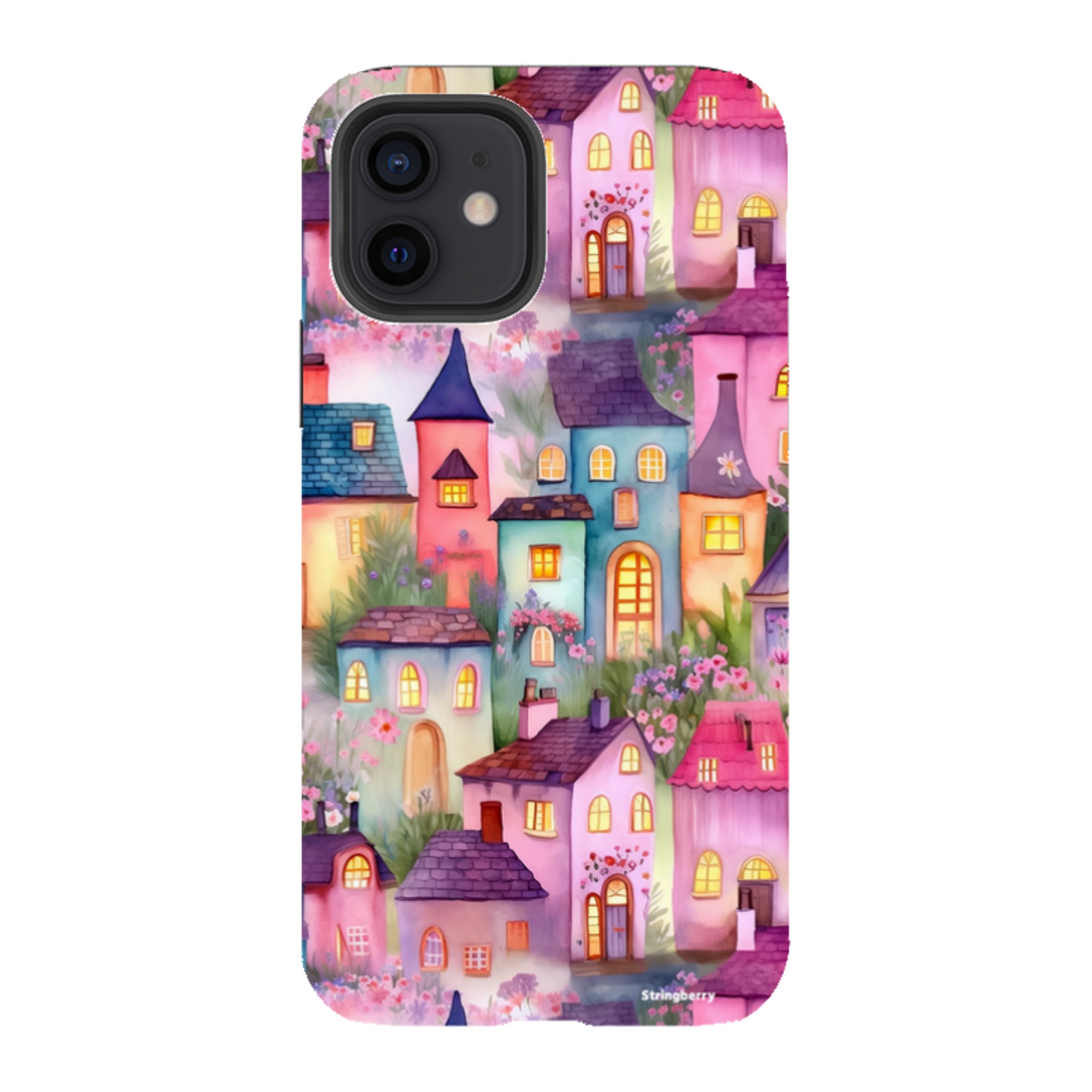 iPhone Tough Case - Fairy Houses