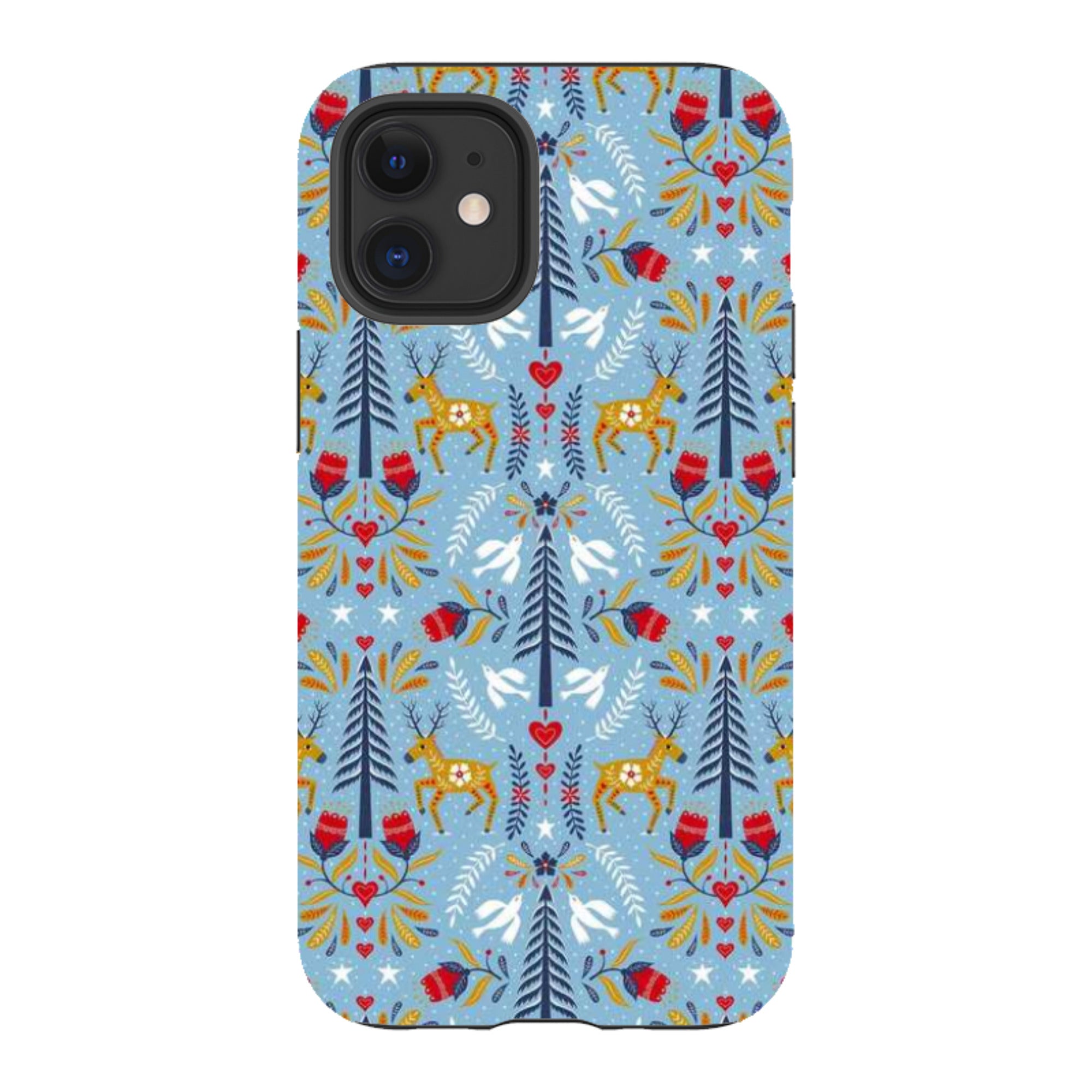 iPhone Tough Case - Xmas Pattern By Suzy Taylor