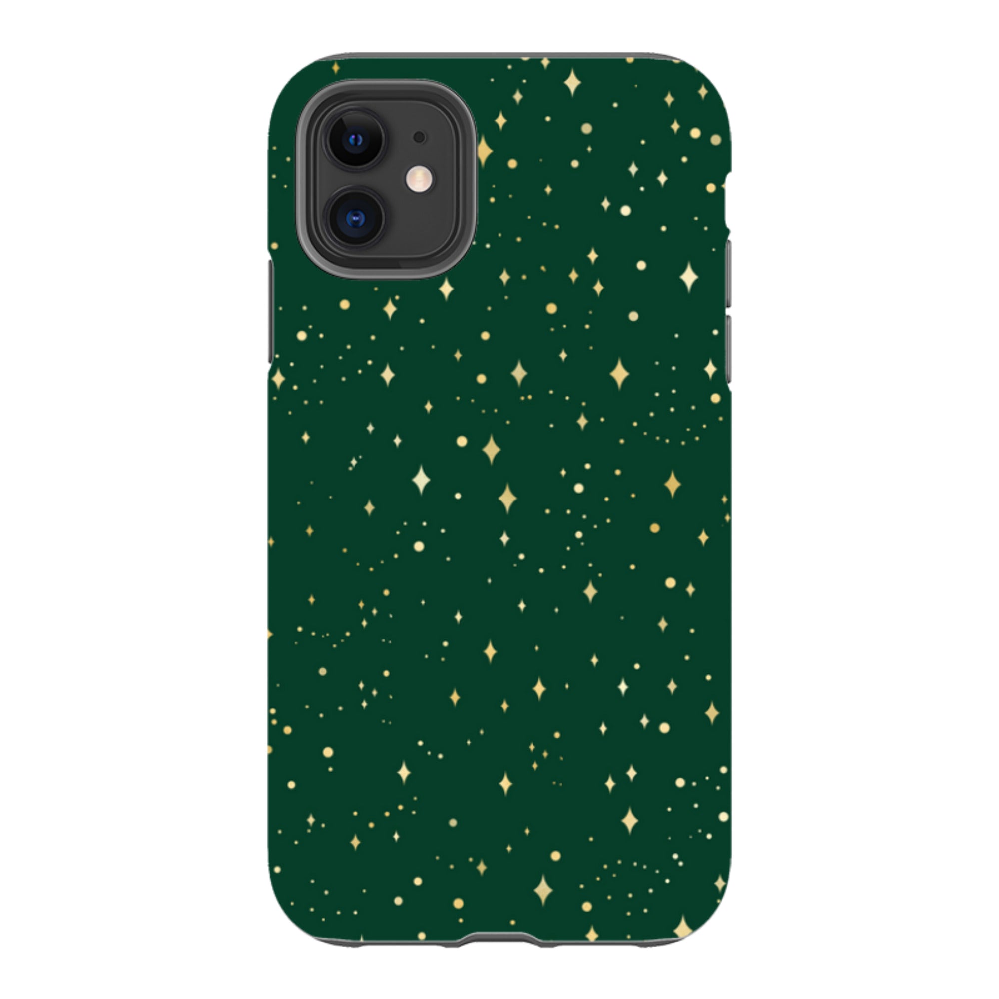 iPhone Tough Case - Forest Green Cosmos