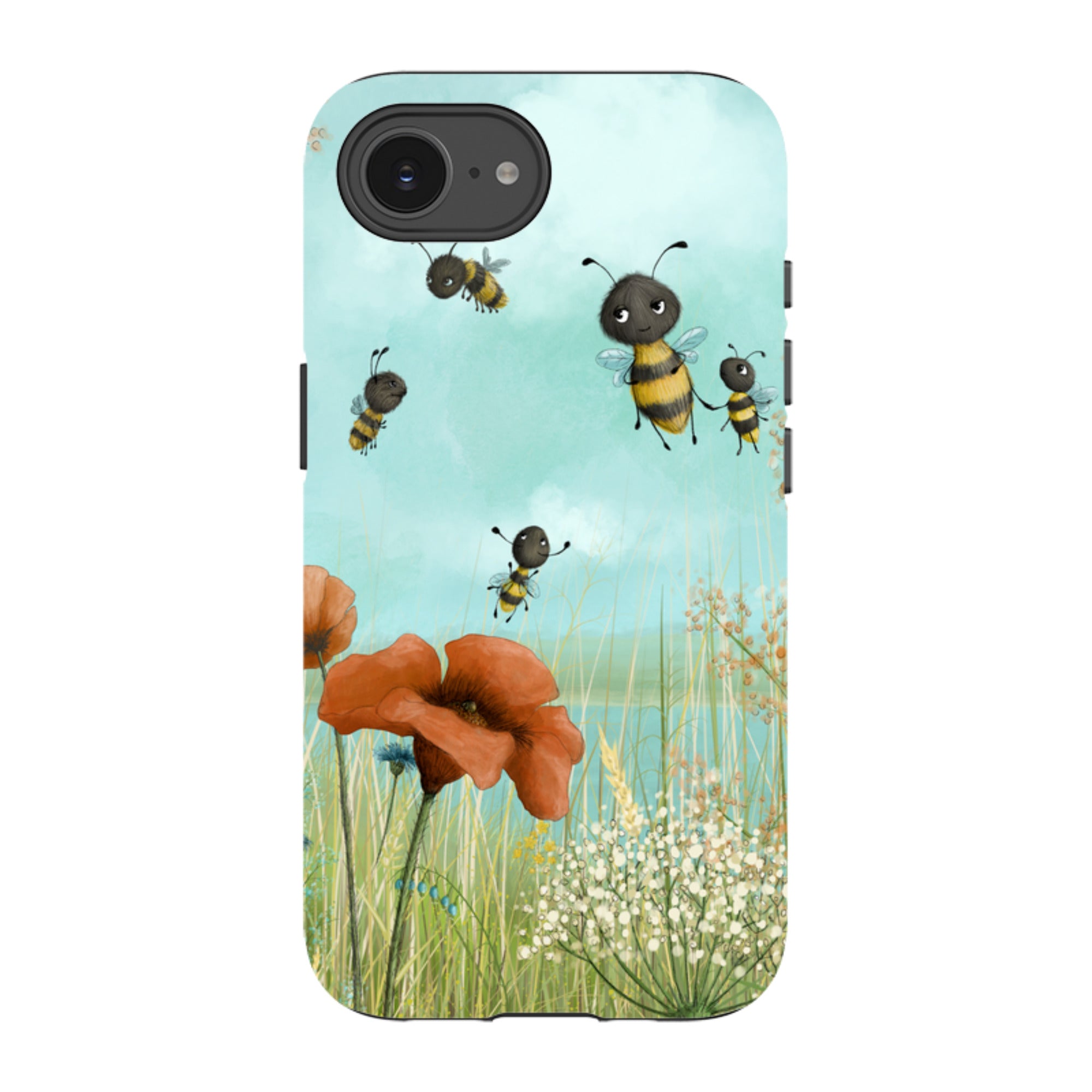 iPhone Tough Case - Flower Field By Maja Lindberg