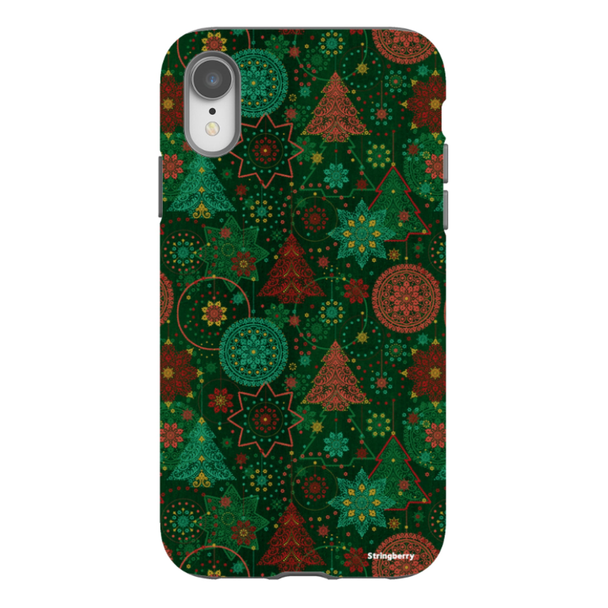 iPhone Tough Case - Christmas Forest By Natalie Pedetti Prack