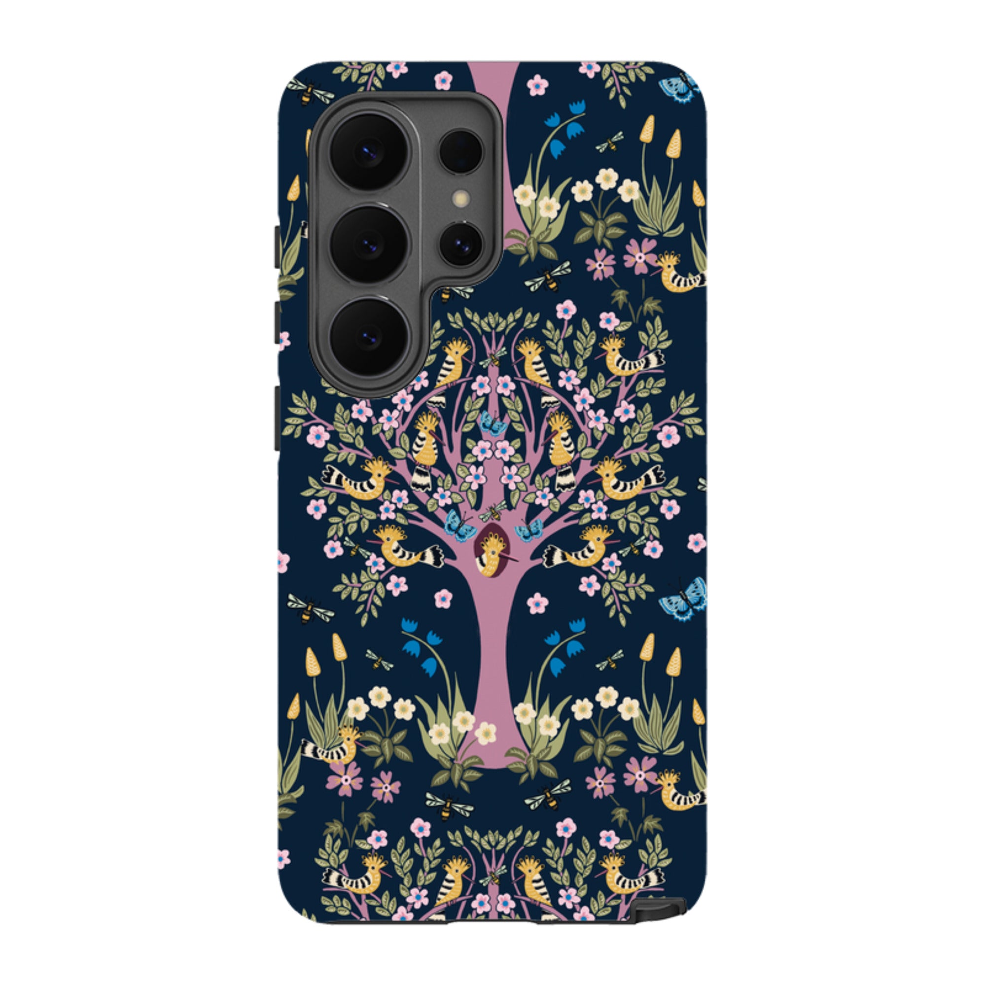 Samsung Tough Case - Hoopoe Tree By Kate Heiss