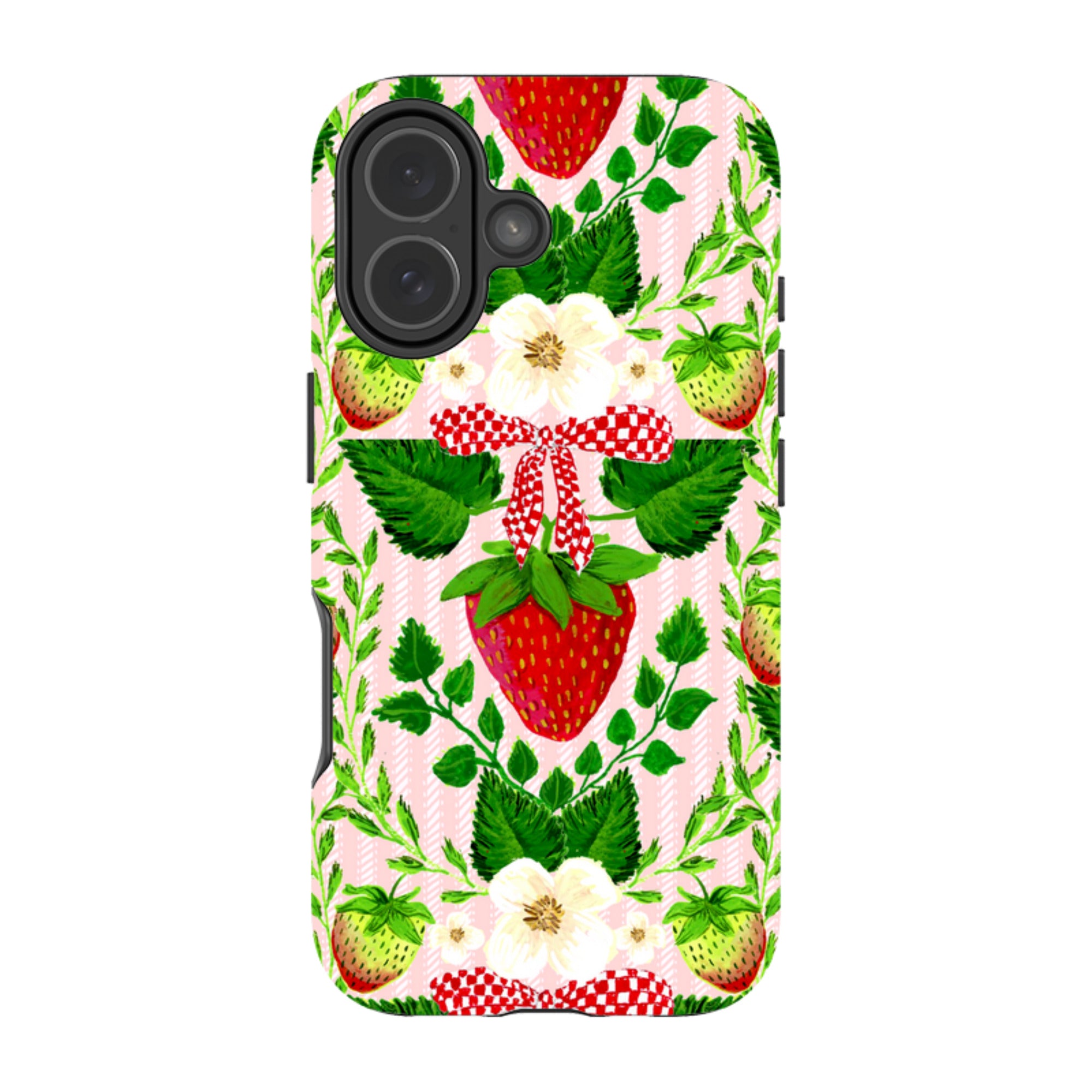 iPhone MagSafe Tough Case - Strawberries I By Abby Jacobs