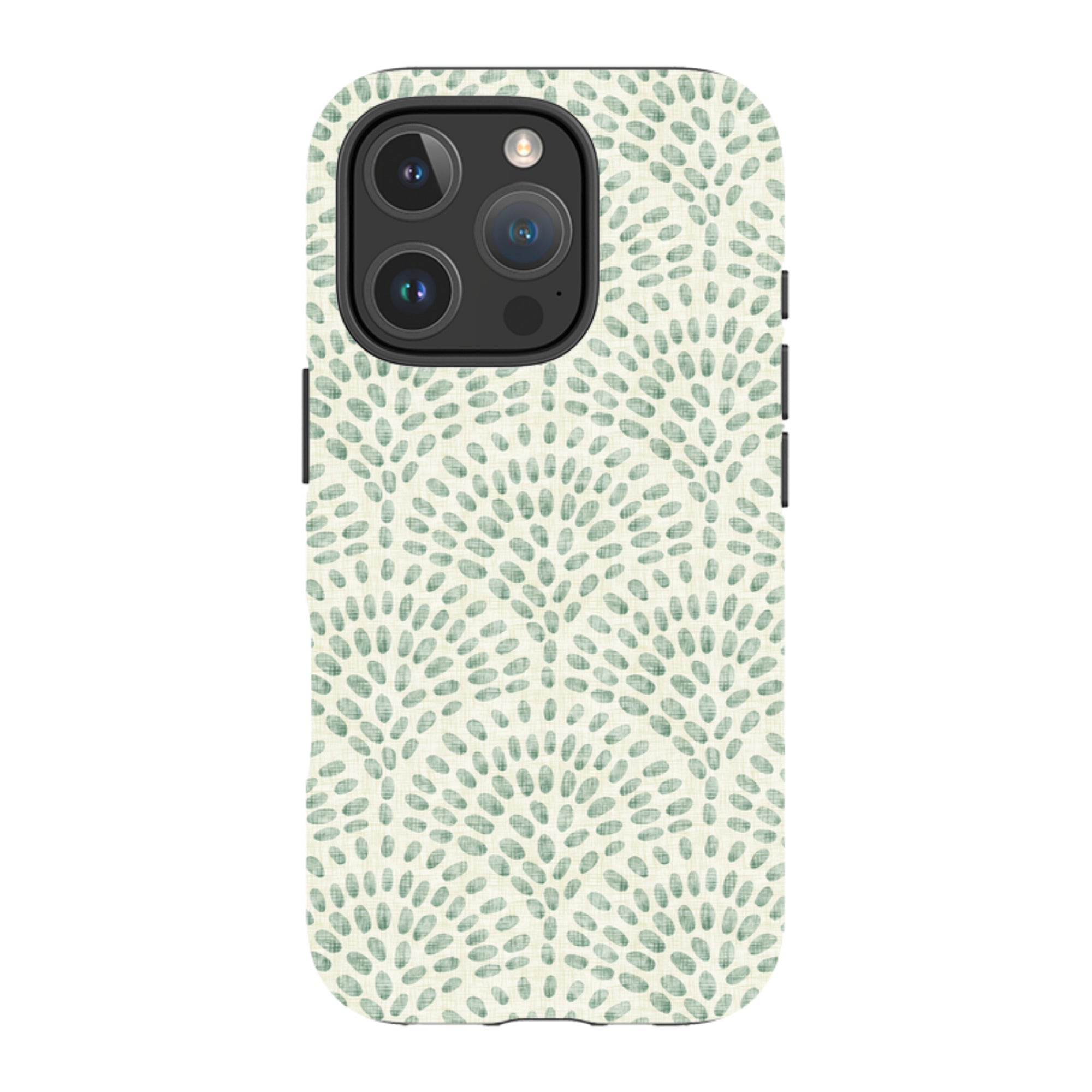 iPhone Tough Case - Scallop - Sage By Katherine Quinn
