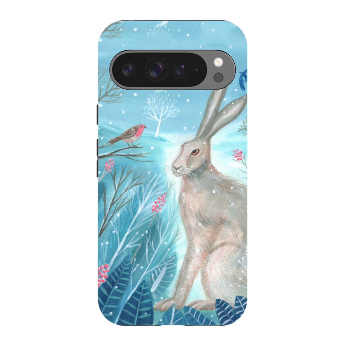Google Tough Case - Winter Hare By Mary Stubberfield