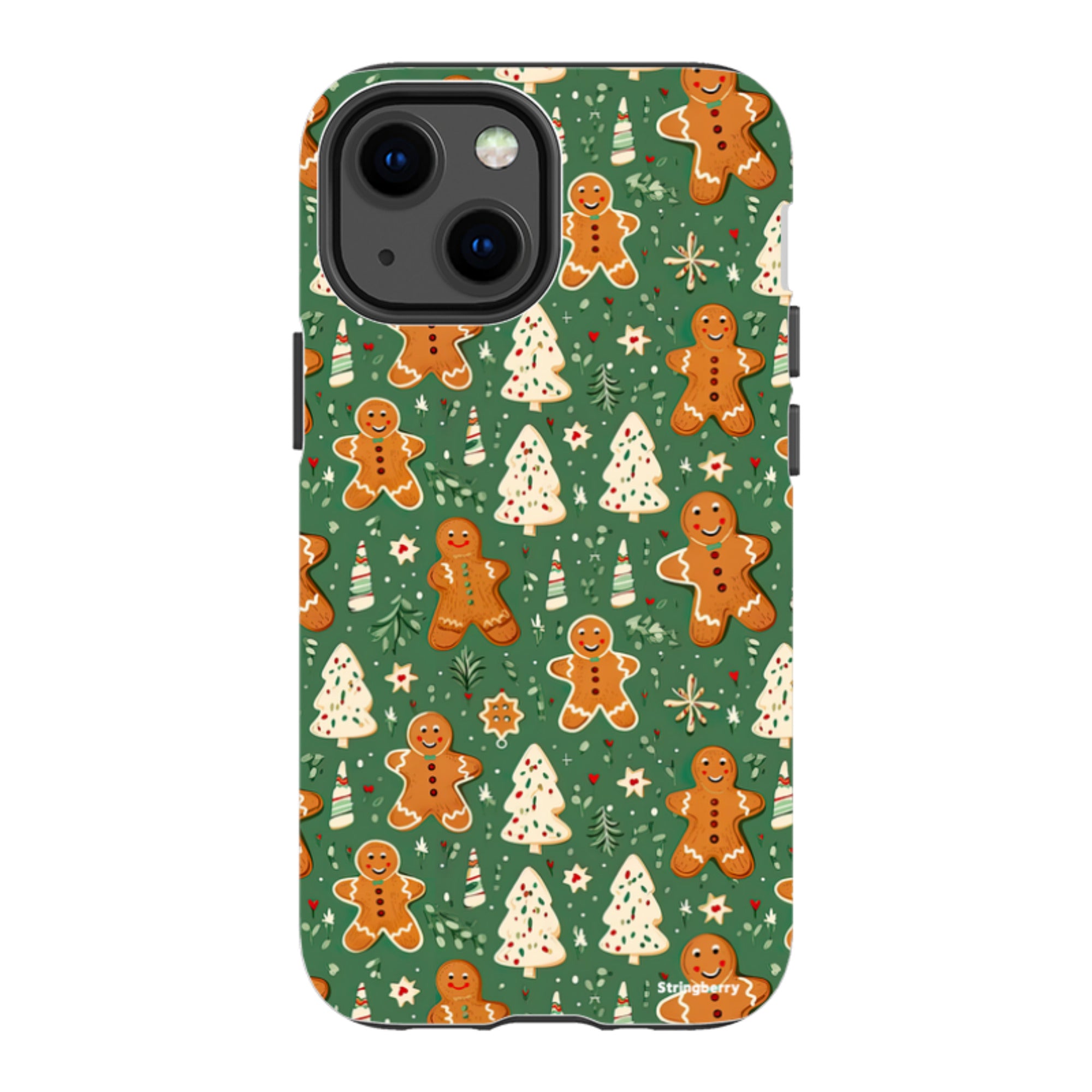 iPhone Tough Case - Ginger Bread Xmas II