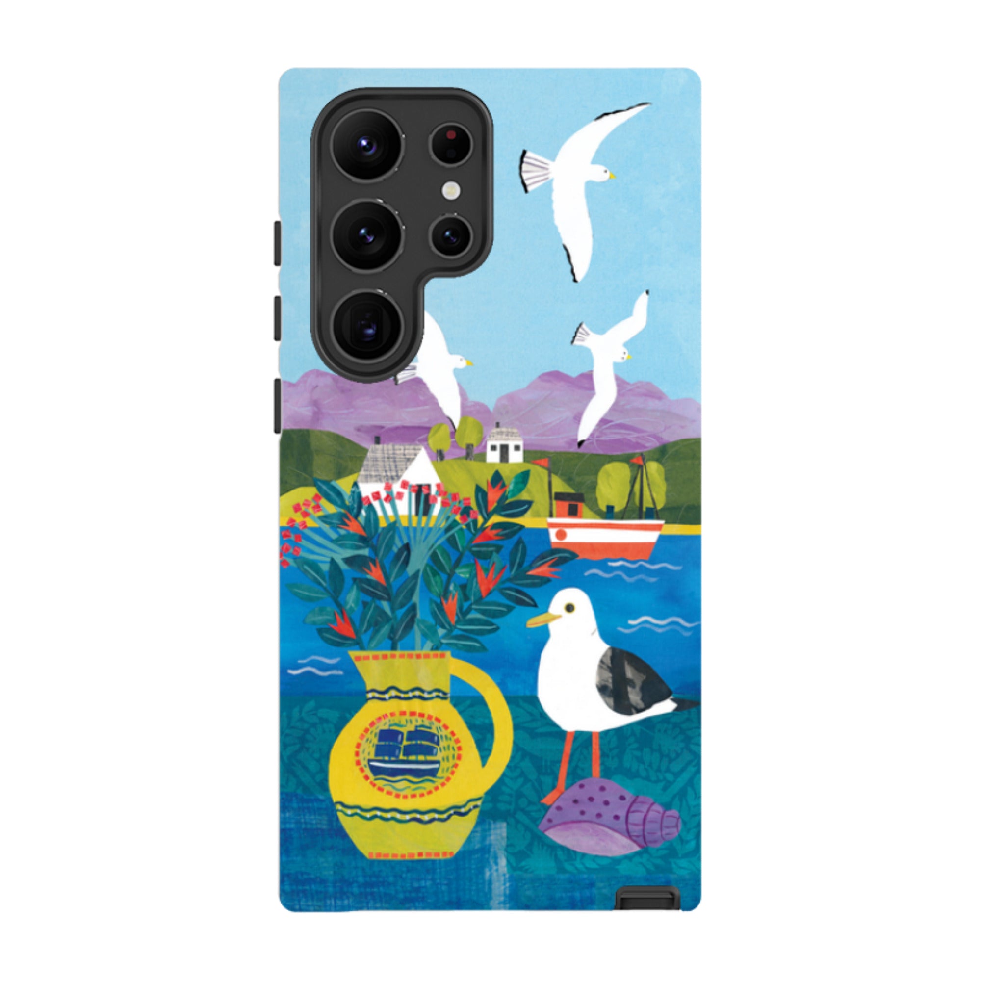 Samsung Tough  Case - Seagulls By Tracey English