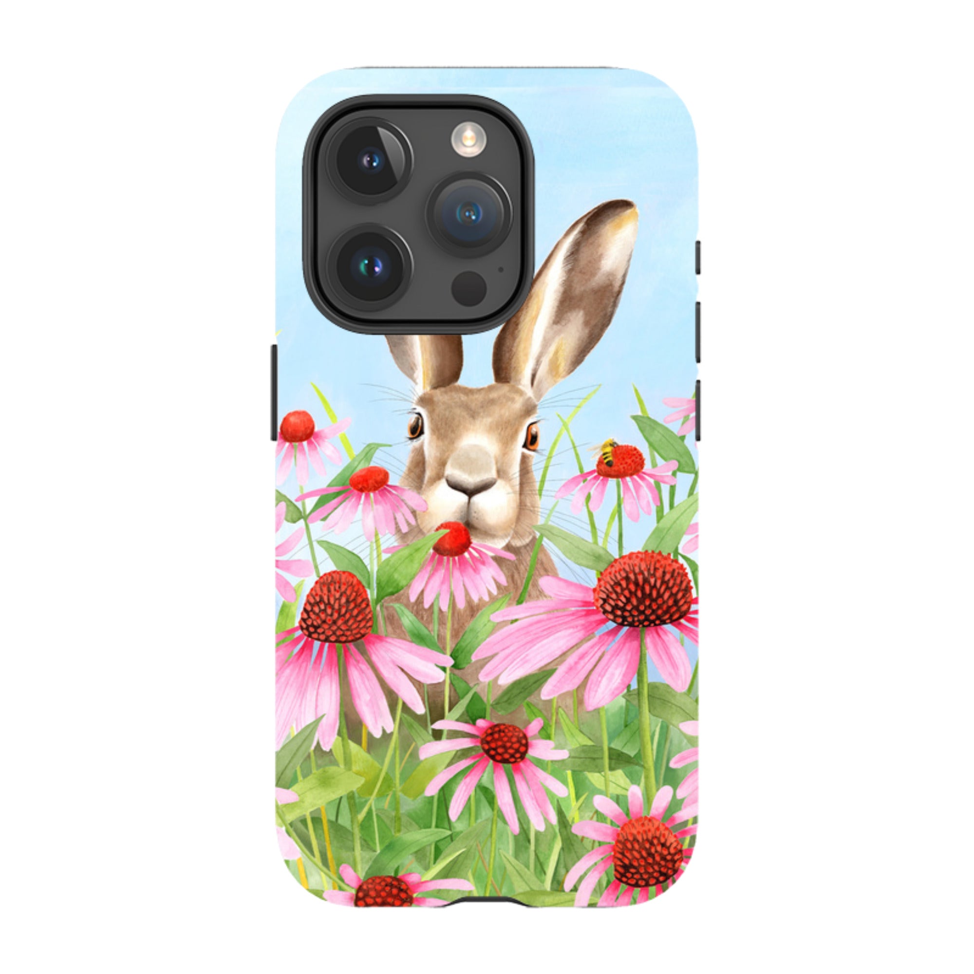 iPhone Tough Case - Summer Hare By Bex Parkin