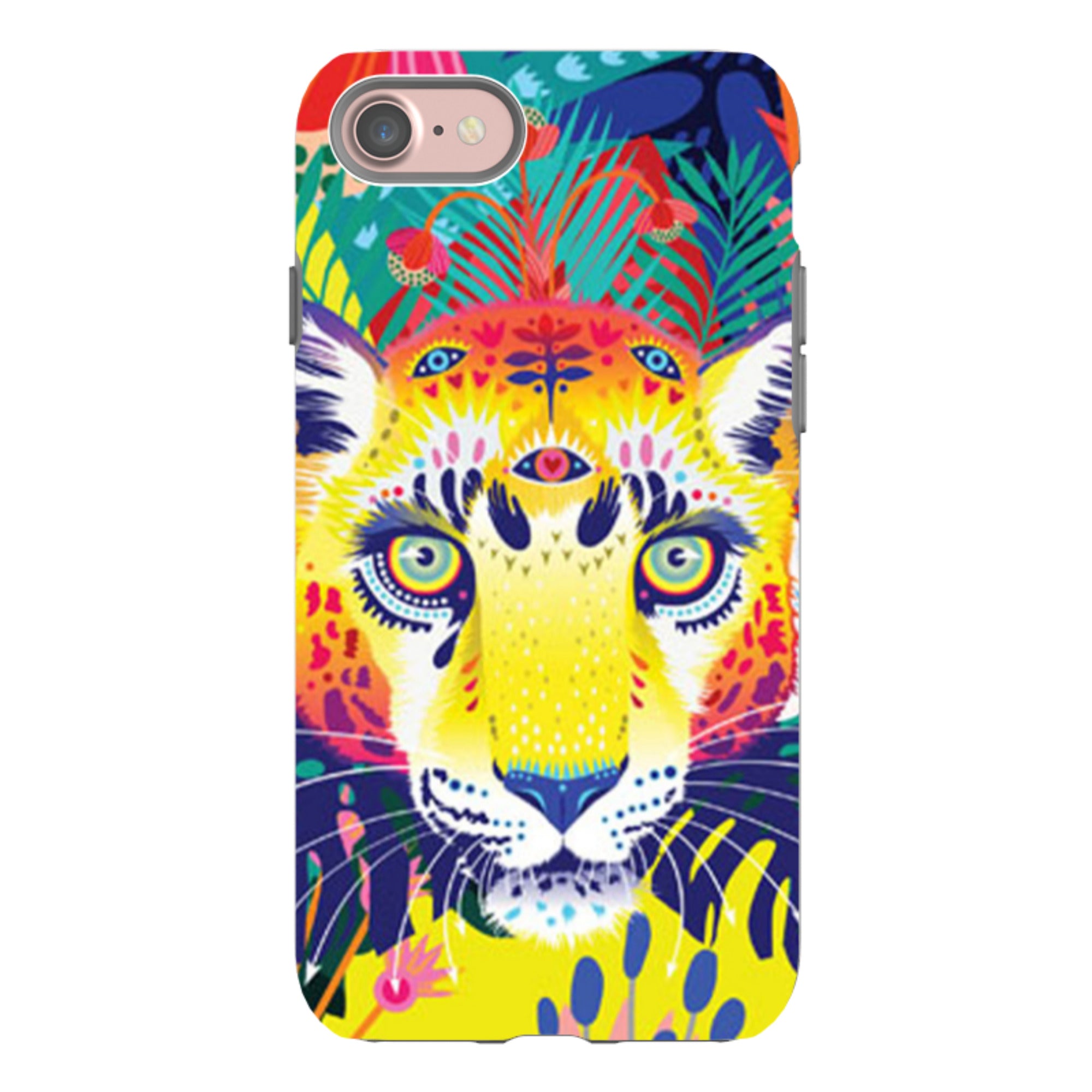 iPhone Tough Case - Leopard By Mia Underwood