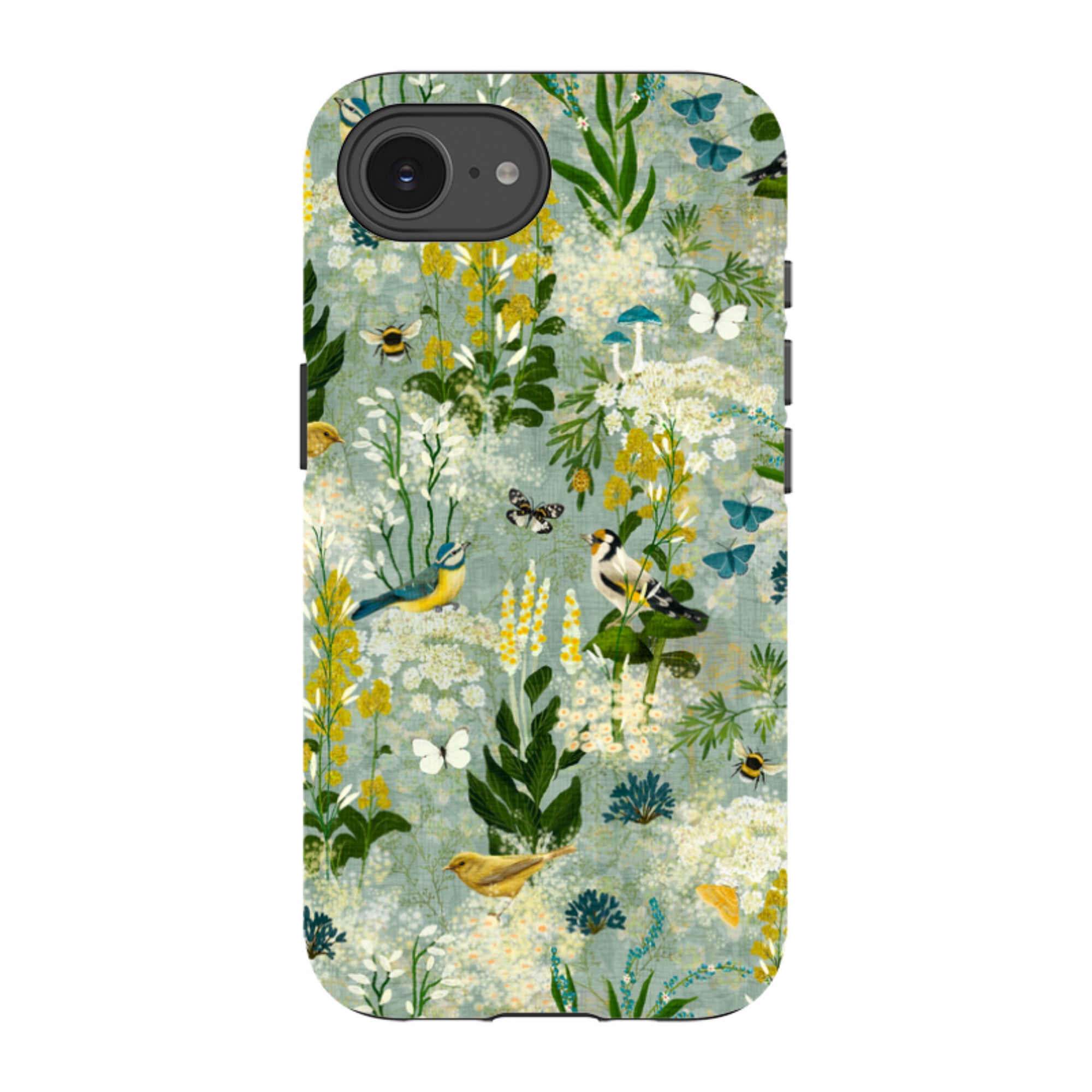 iPhone Tough Case - Song Bird Garden By Katherine Quinn