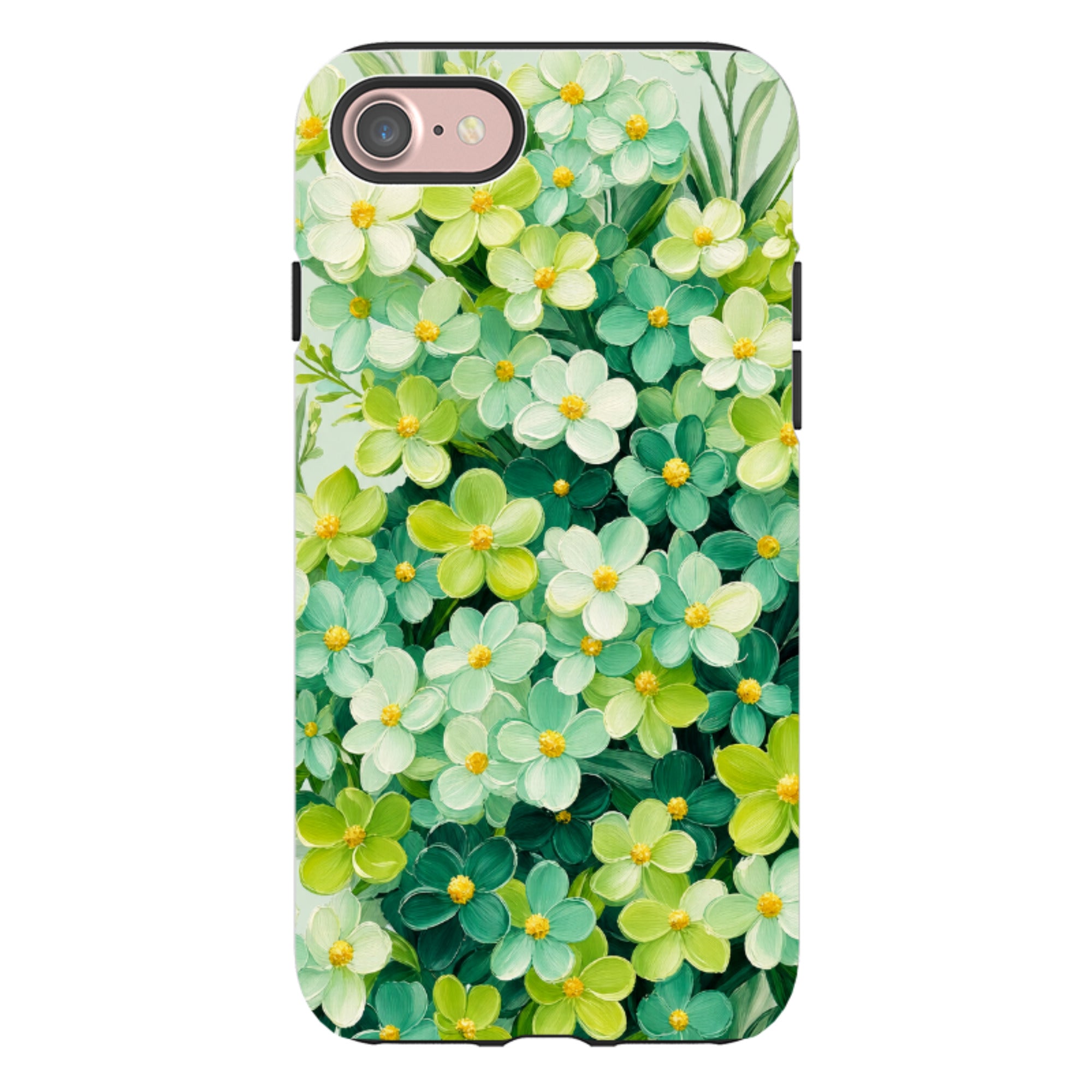 iPhone Tough Case - Sage Wildflower Floral