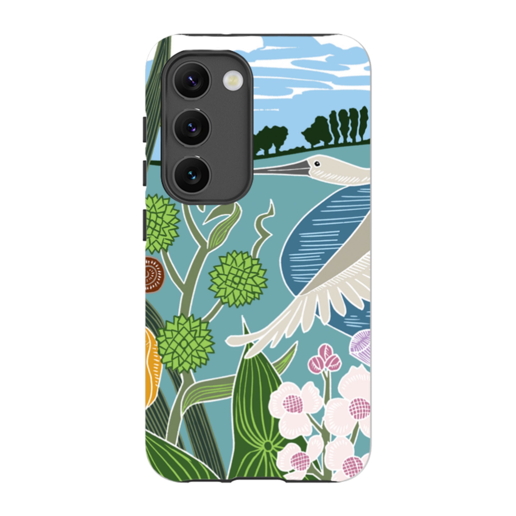 Samsung Tough Case - Spoonbill By Kate Heiss