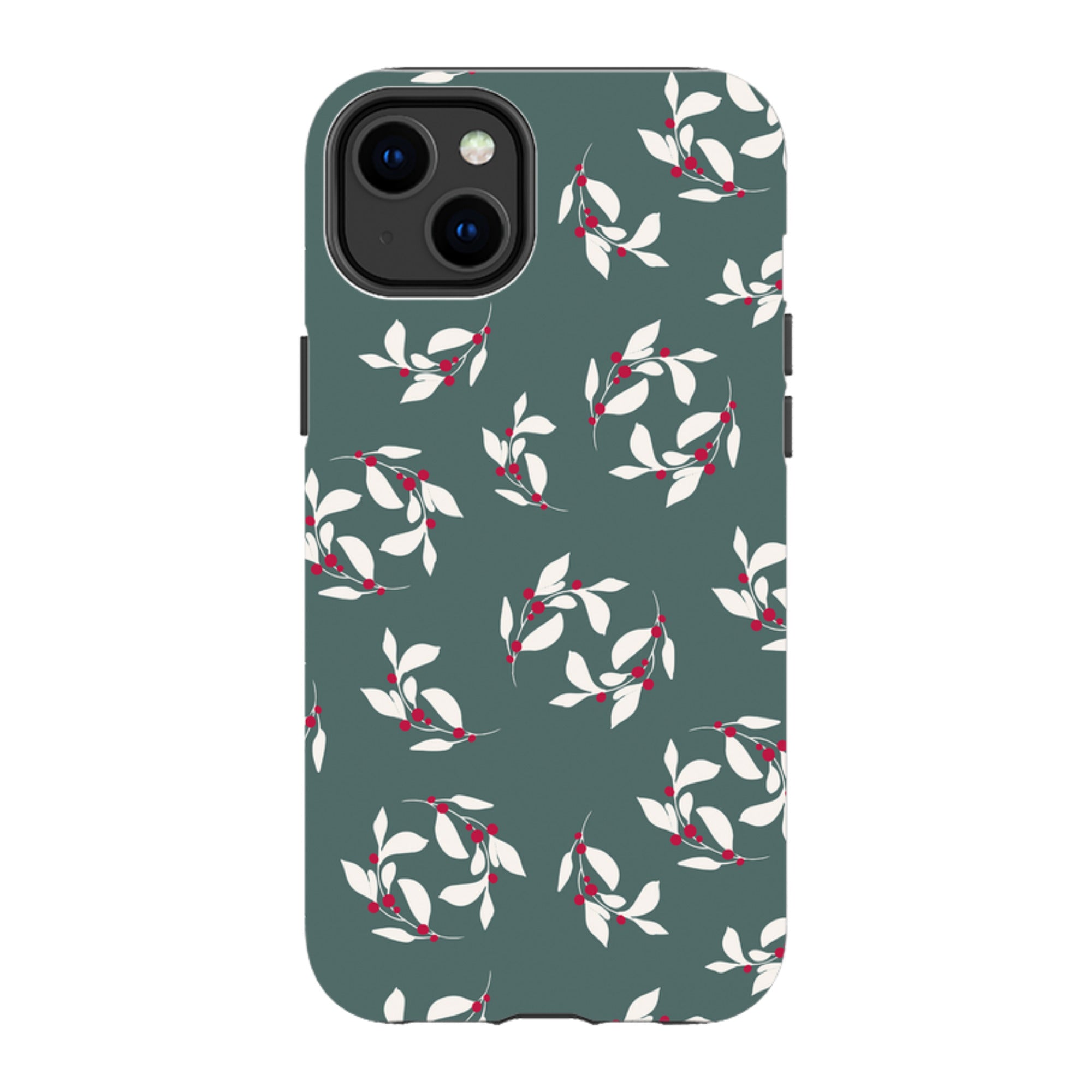 iPhone MagSafe Tough Case - Winter Floral