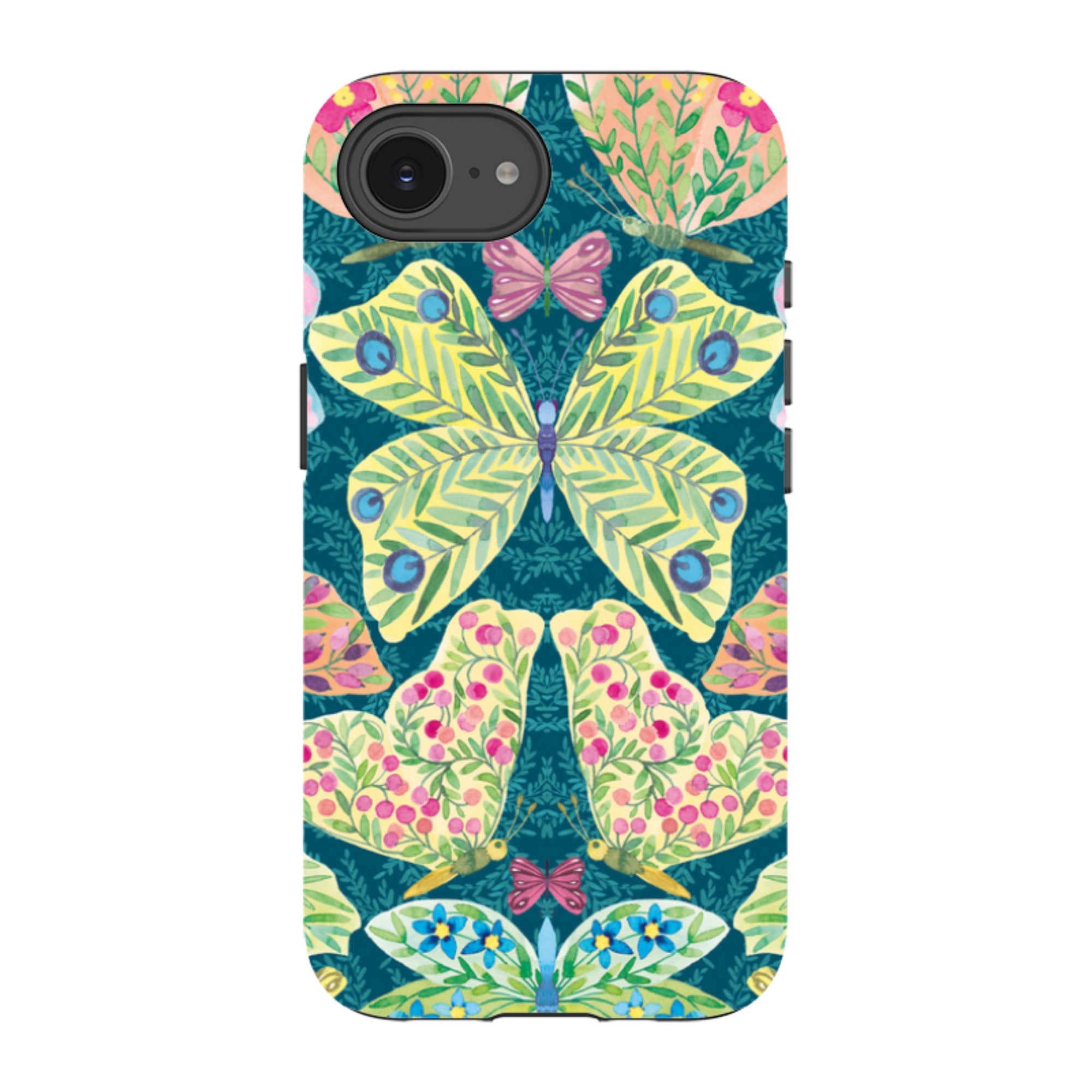 iPhone Tough Case - Butterflies By Elisabeth Haager