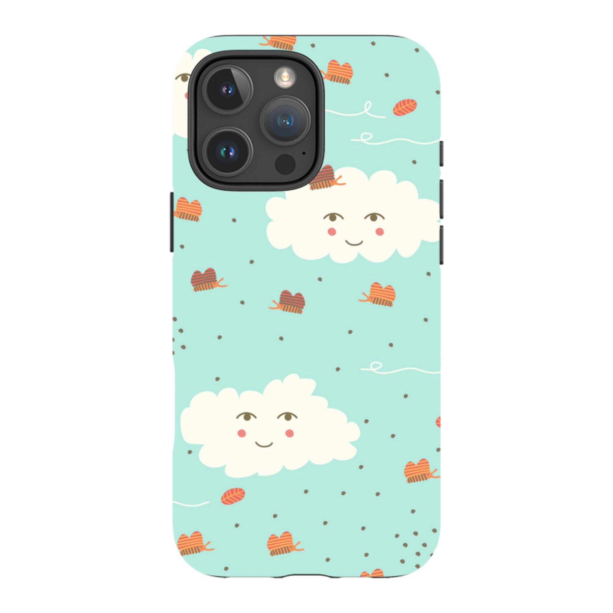 iPhone Tough Case - Clouds By Gabriela Larios