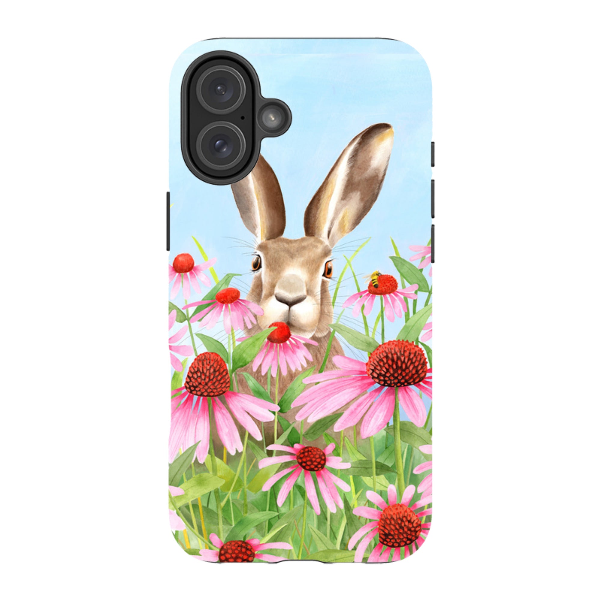 iPhone Tough Case - Summer Hare By Bex Parkin