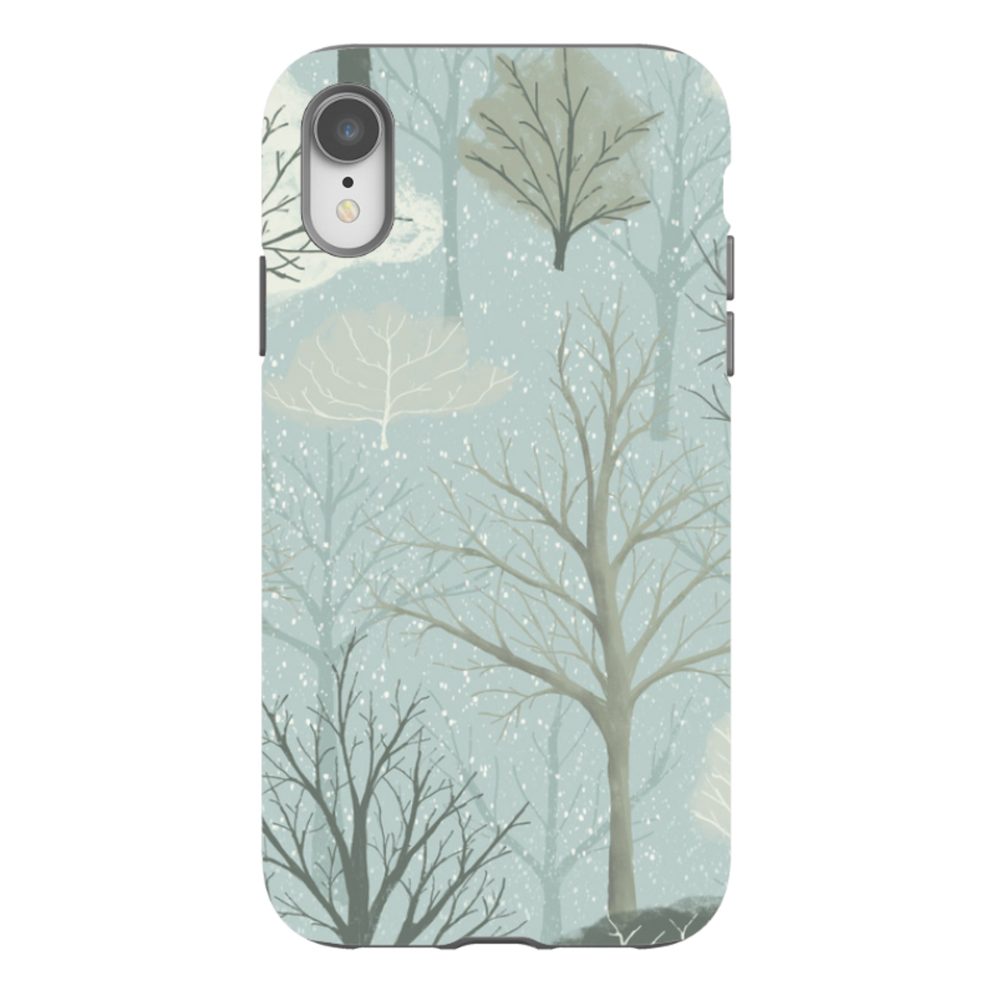 iPhone Tough Case - Winter Trees By Maja Lindberg