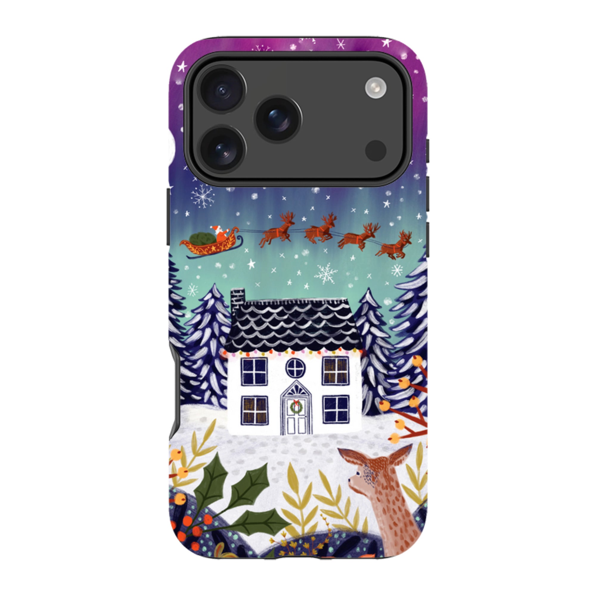 iPhone Tough Case - Night Before Christmas By Lee Foster Wilson