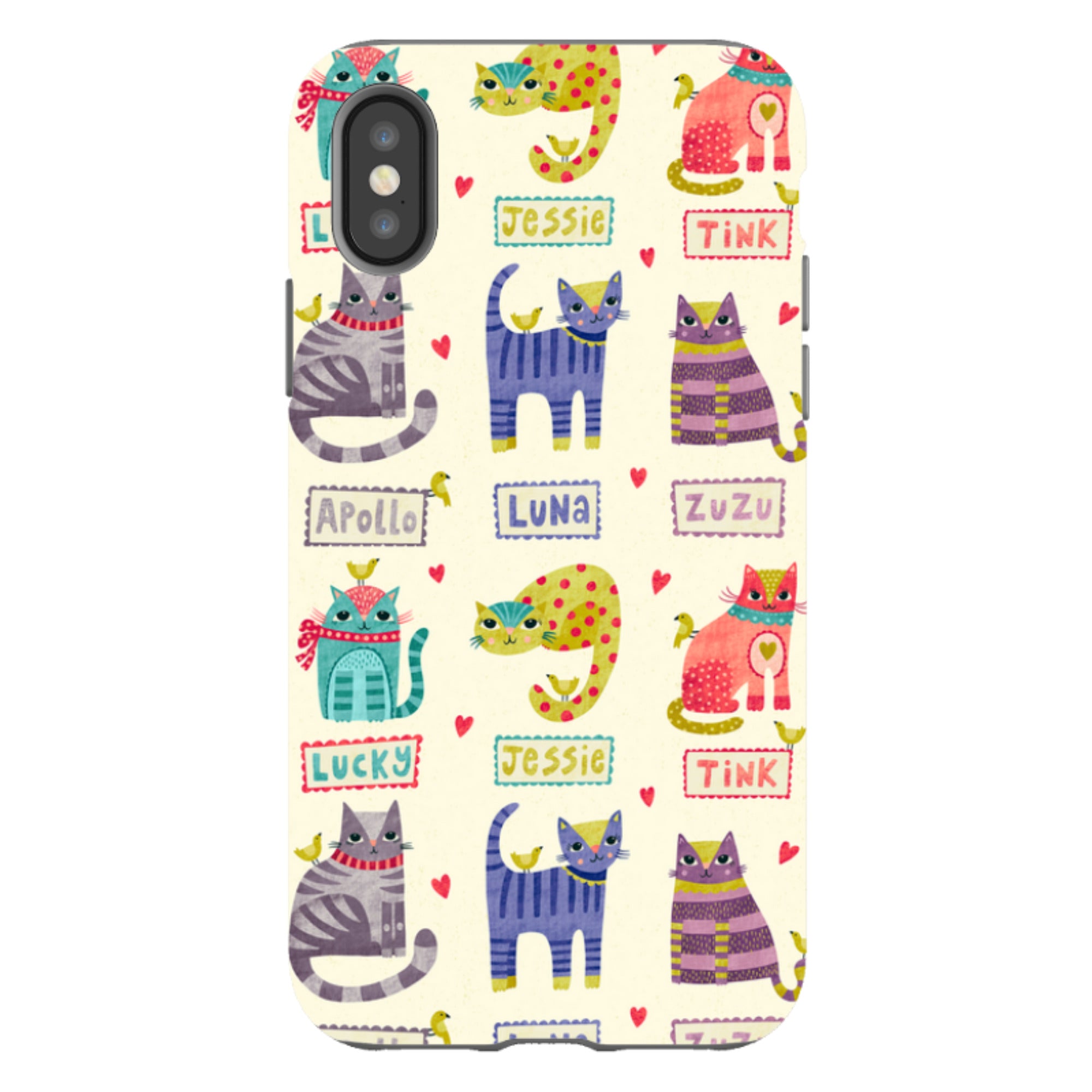 iPhone Tough Case - Cats By Suzy Taylor