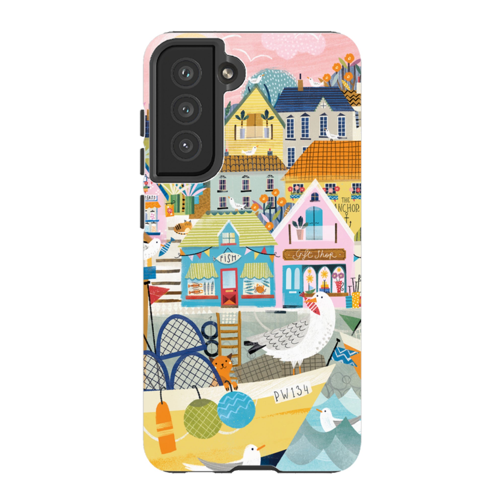 Samsung Tough  Case - Harbour 2 By Ali Brookes