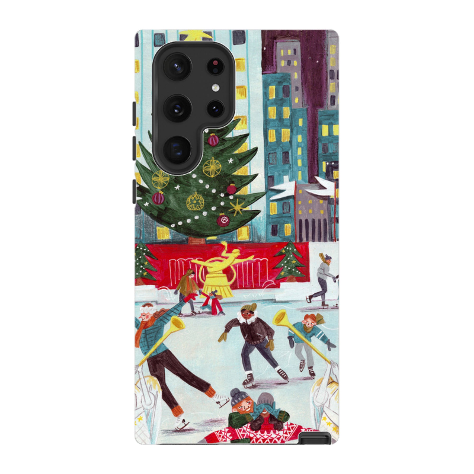 Samsung Tough Case - Xmas In New York By Caroline Bonne Muller