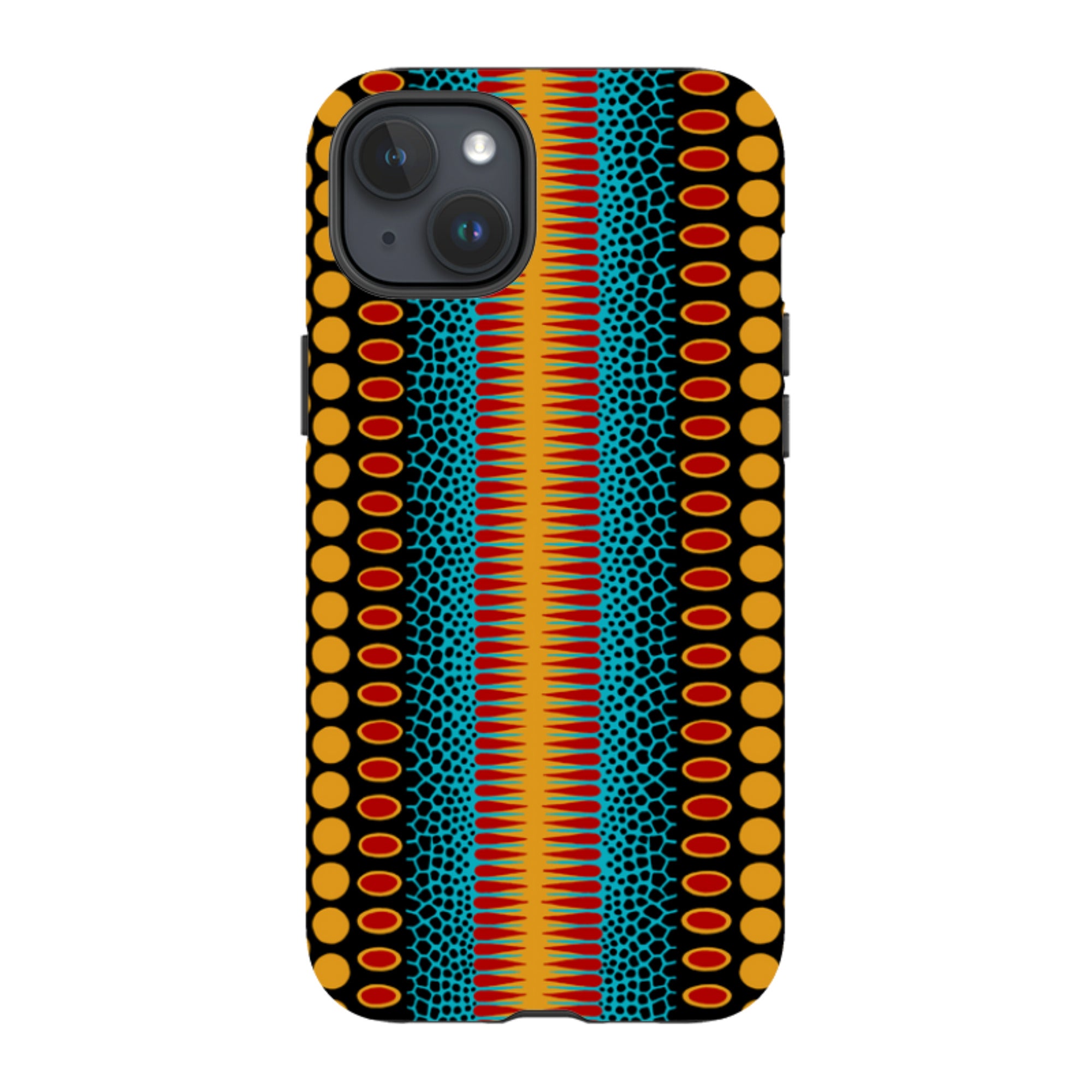 iPhone Tough Case - Tropical  Spot Vertical By Cressida Bell