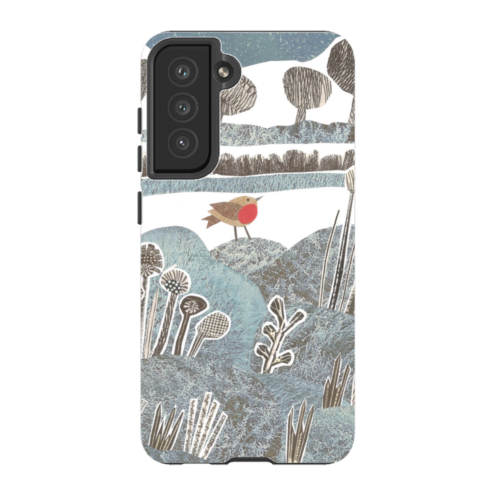 Samsung Tough Case - Frost Robin By Jane Robbins