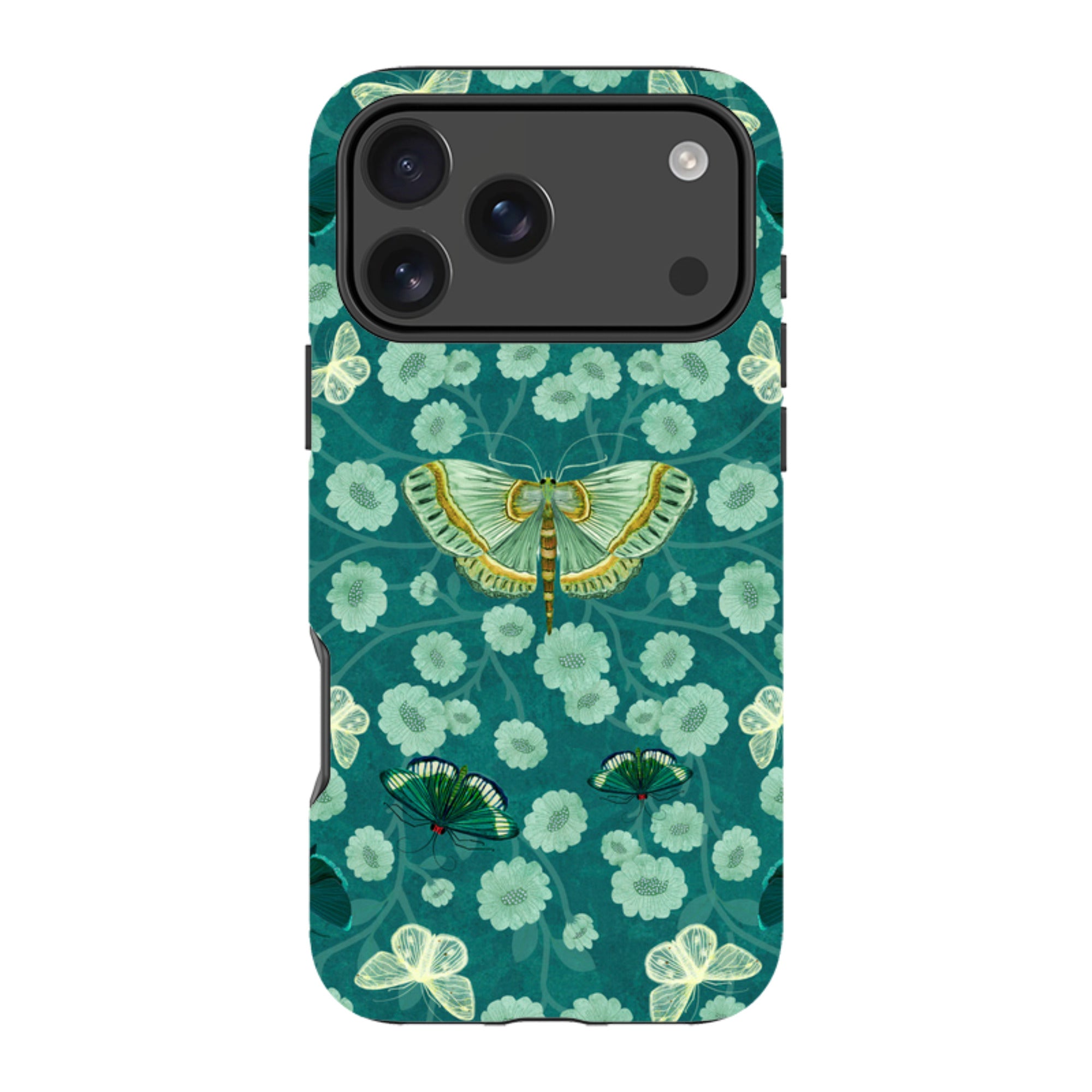 iPhone MagSafe Tough Case - Medium Moth 2 By Katherine Quinn