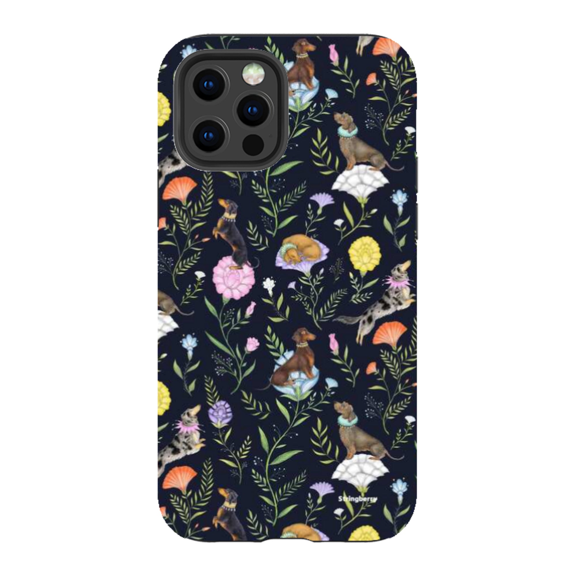 iPhone Tough Case - Doxy Day Afternoon Marine By Catherine Rowe