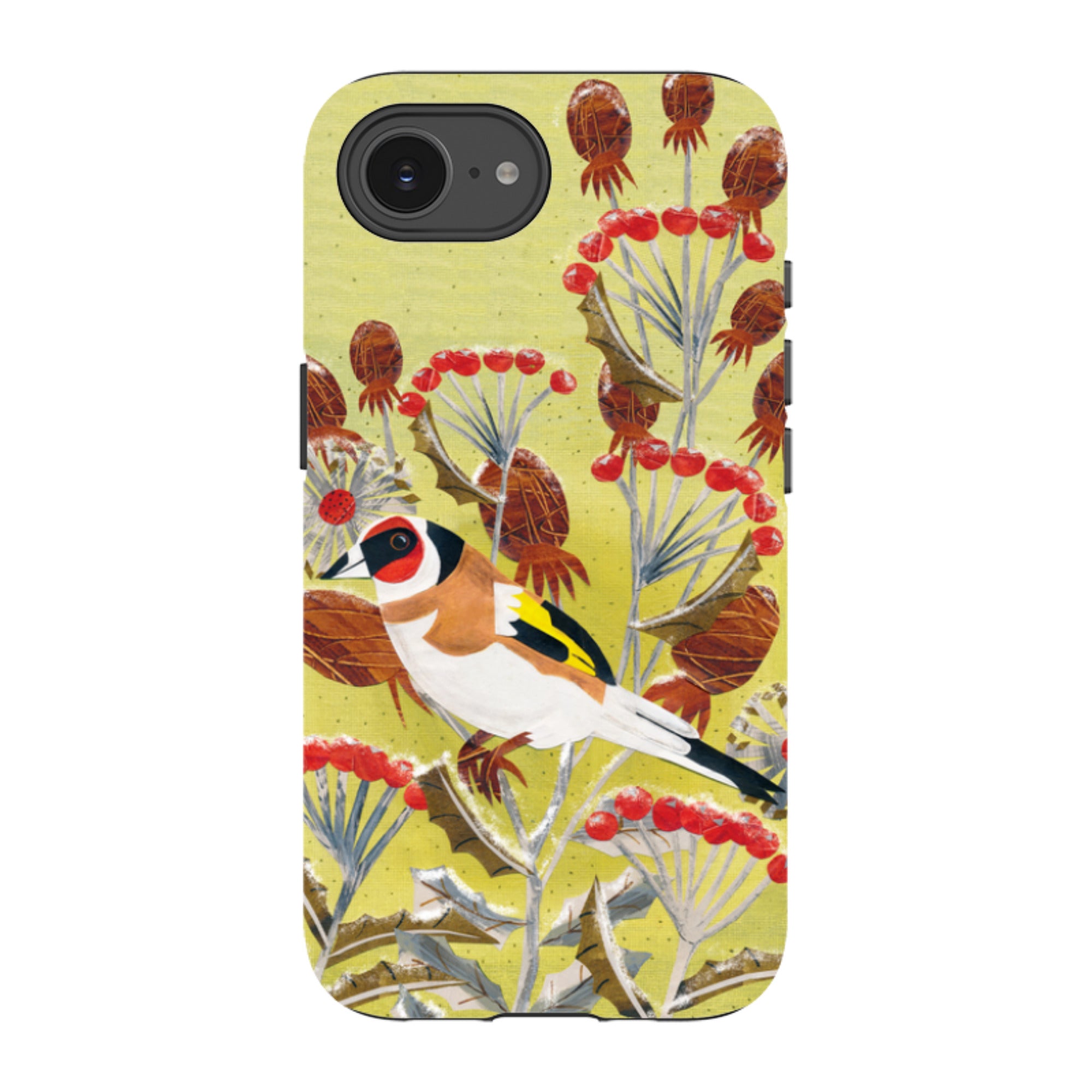 iPhone Tough Case - Bullfinch By Tracey English