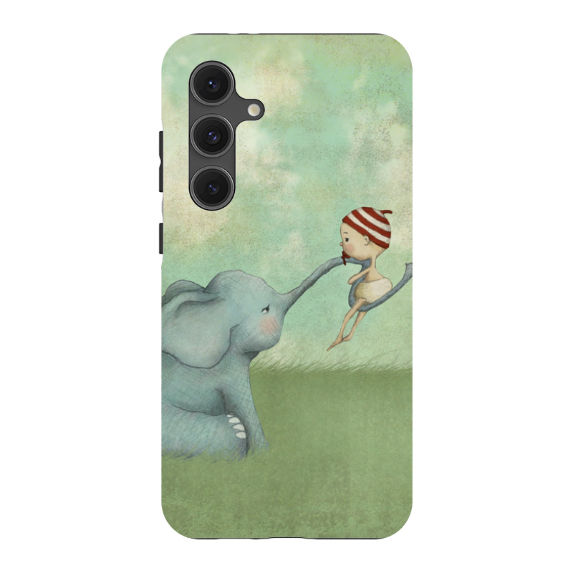 Samsung Tough Case - Elephant Baby By Maja Lindberg