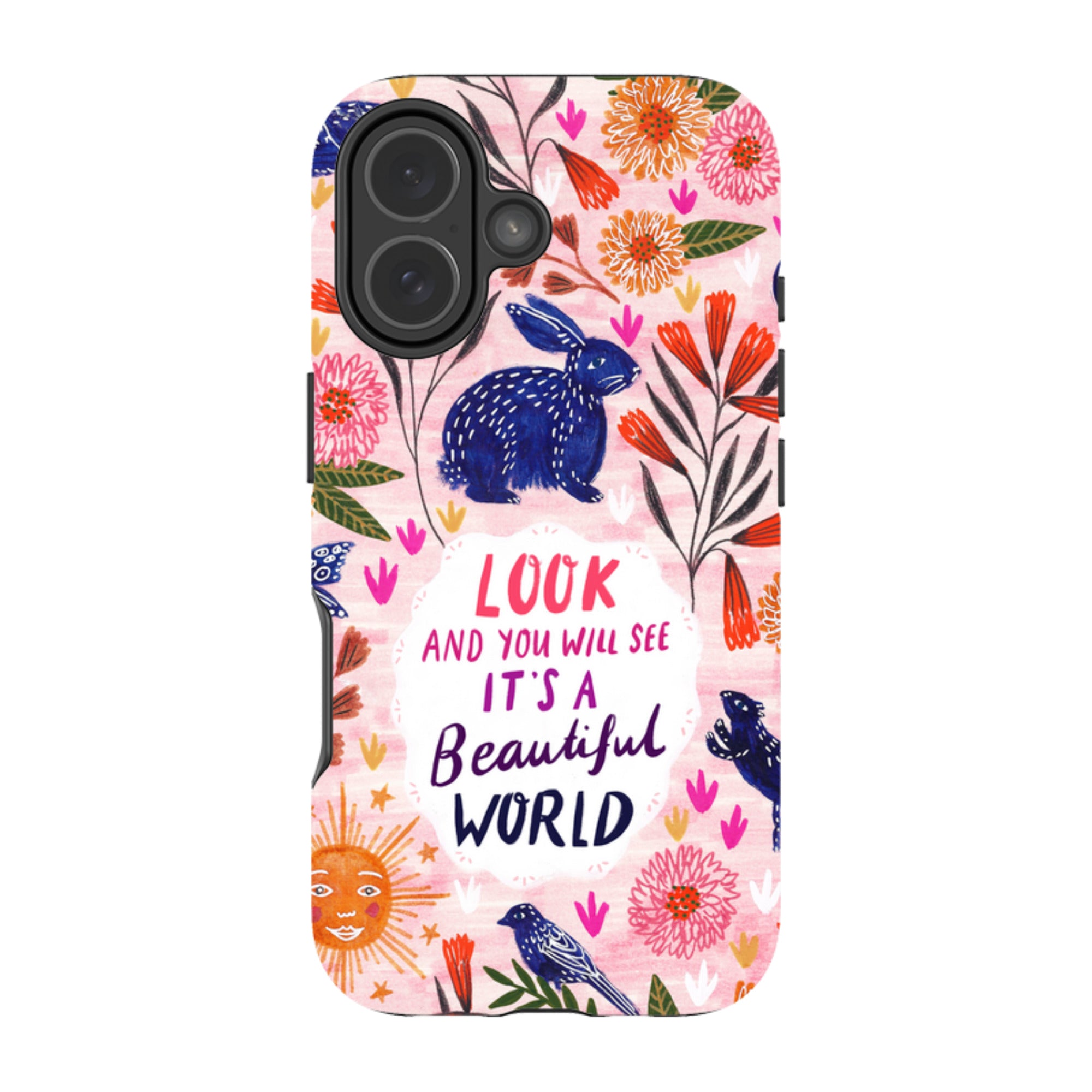 iPhone Tough Case - Beautiful World By Lee Foster Wilson