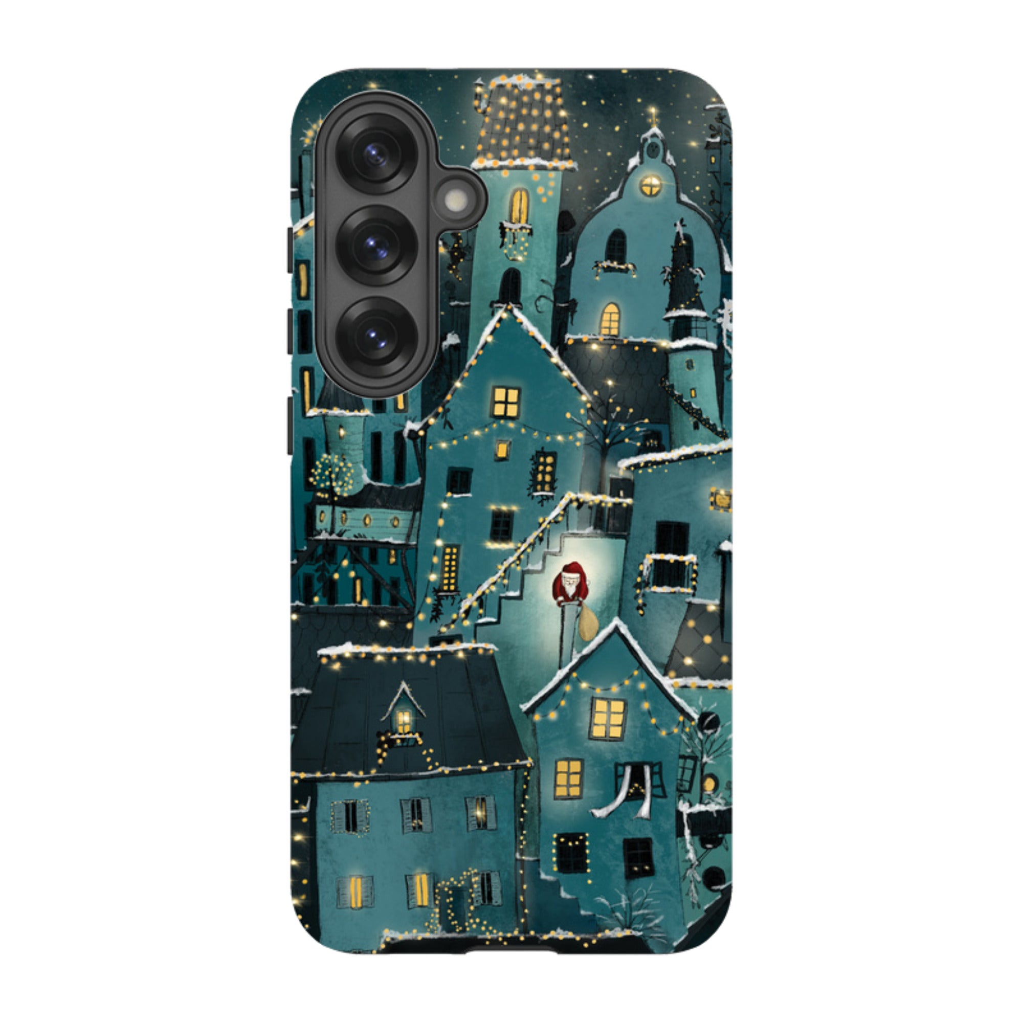 Samsung Tough Case - Citywinkles Blue By Maja Lindberg