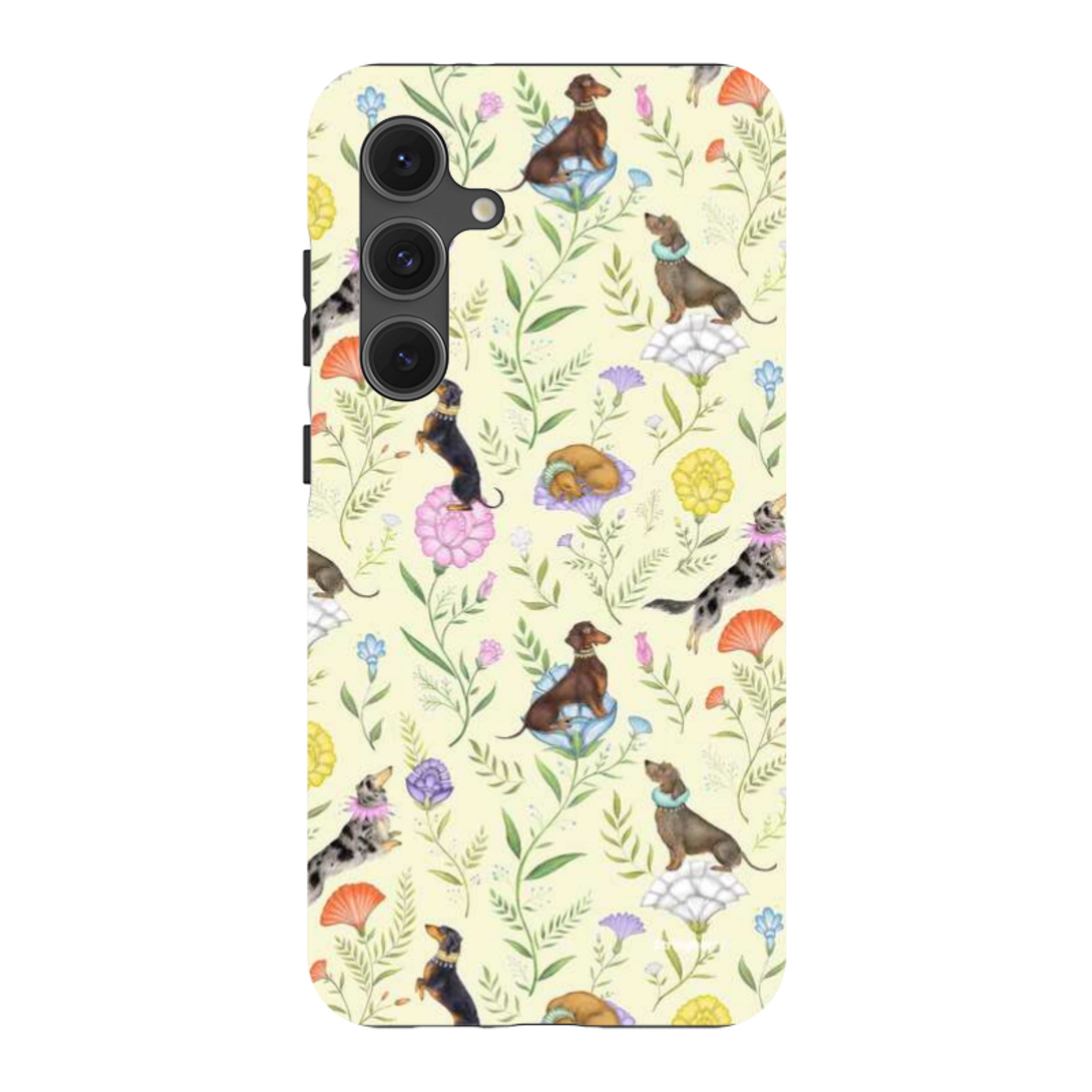Samsung Tough Case - Doxy Day Afternoon Buttercream By Catherine Rowe