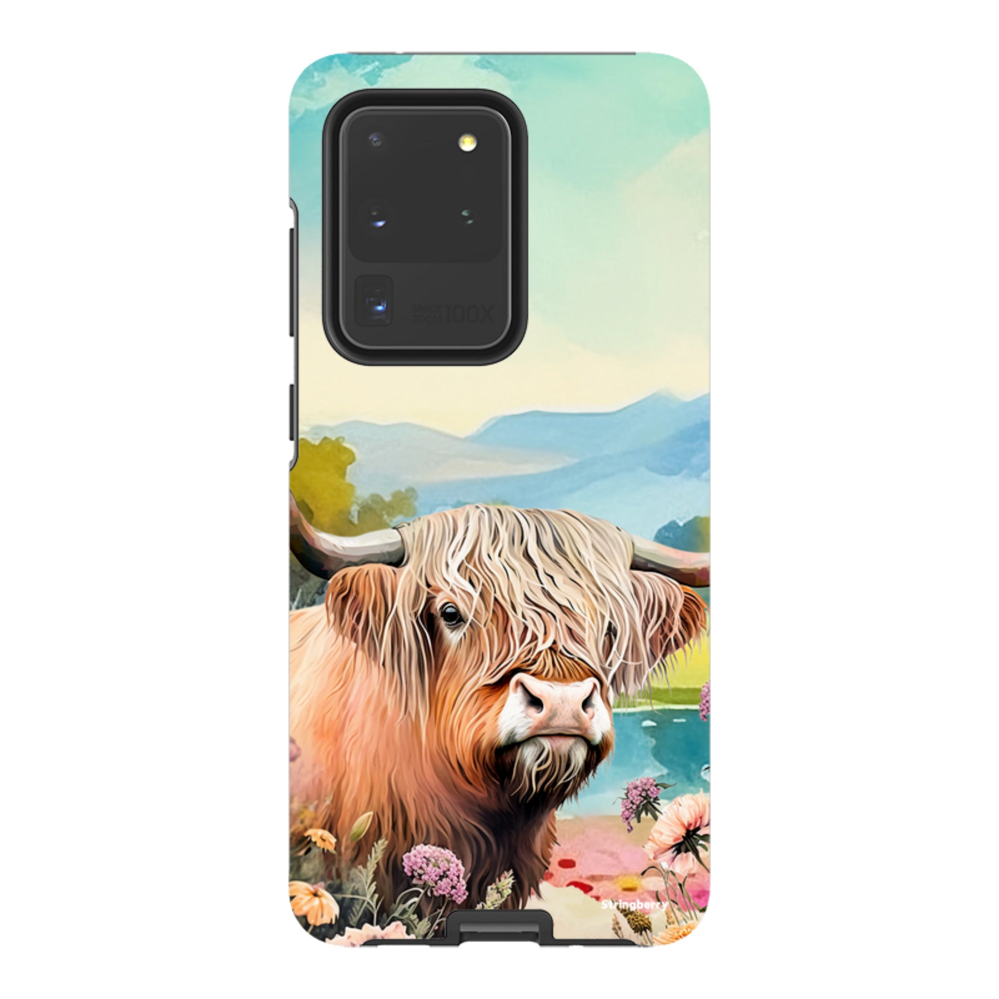 Samsung Tough Case - Highland Cow I