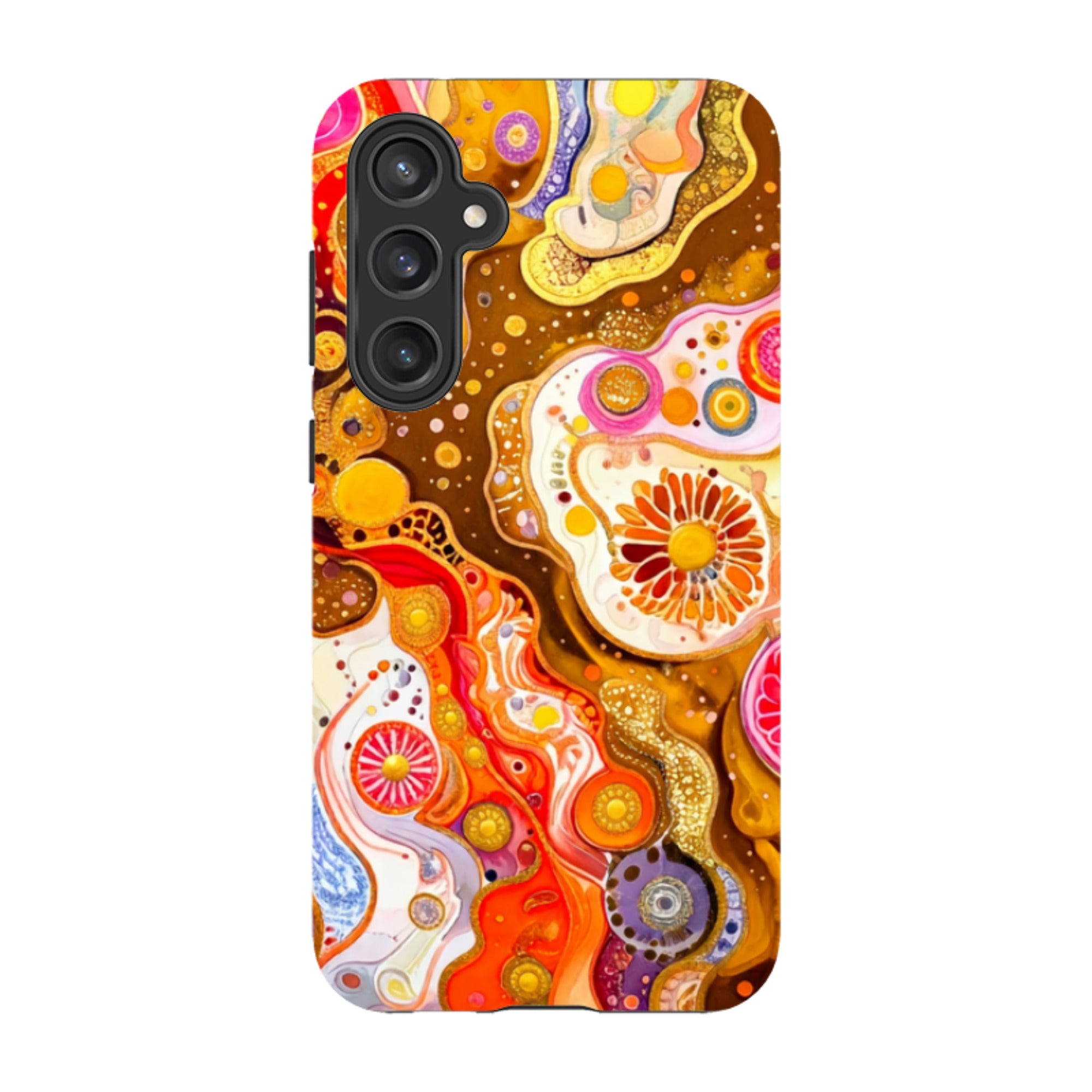 Samsung Tough  Case - Fire Marble