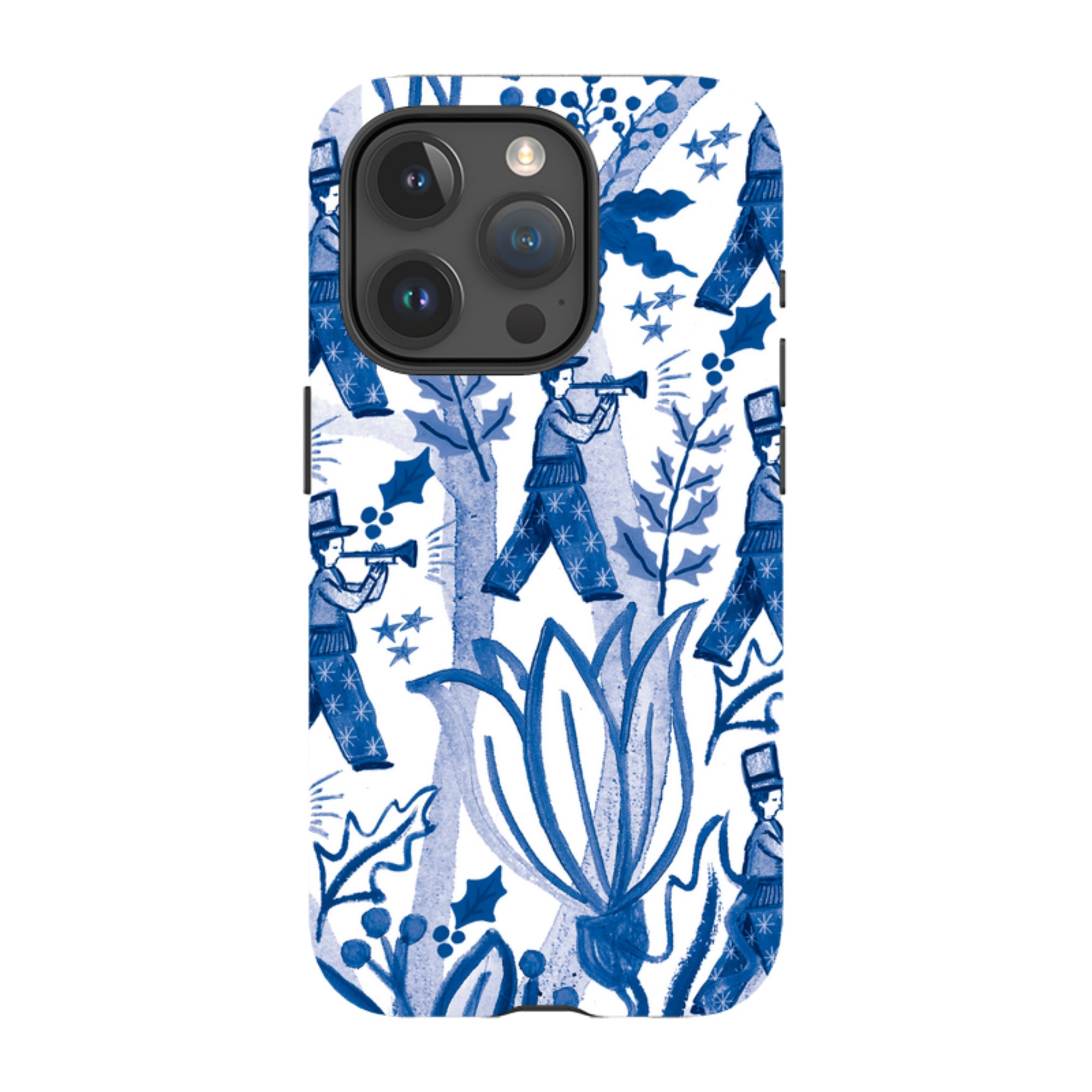 iPhone Tough Case - Ten Pipers Piping By Emma Frances Grant